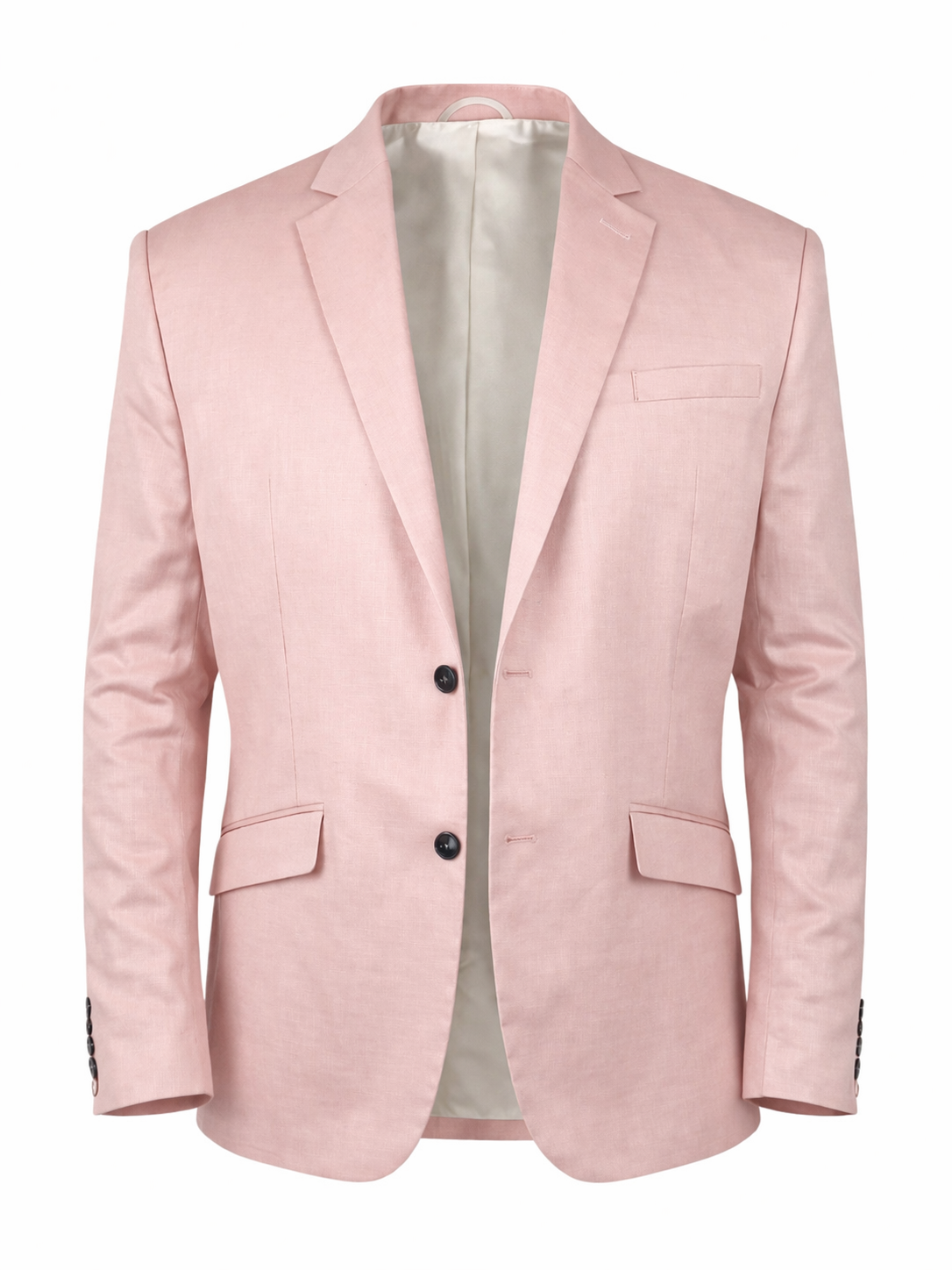 Baby Pink Linen Jacket