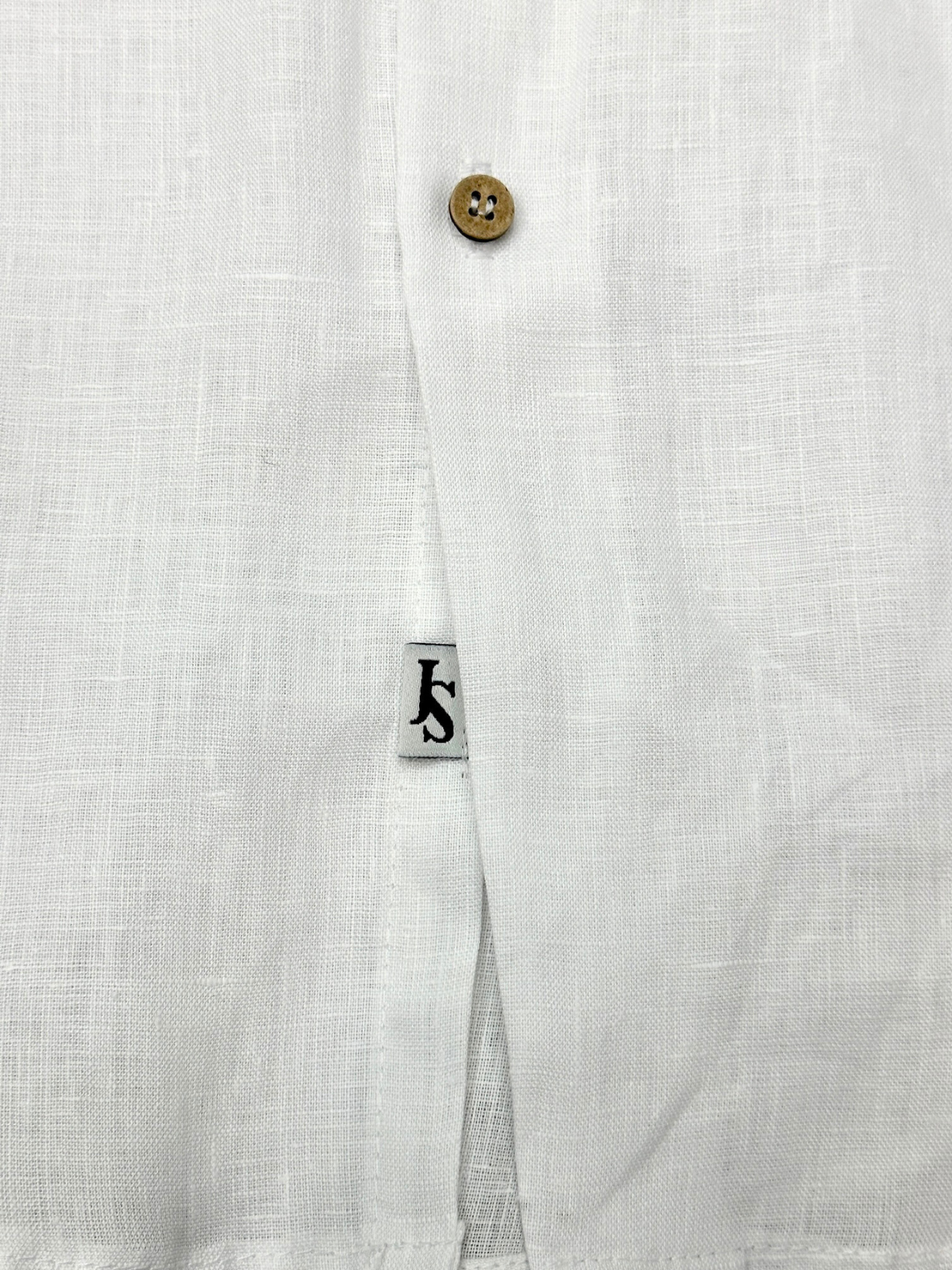 Byron Bay White Linen L/S Shirt