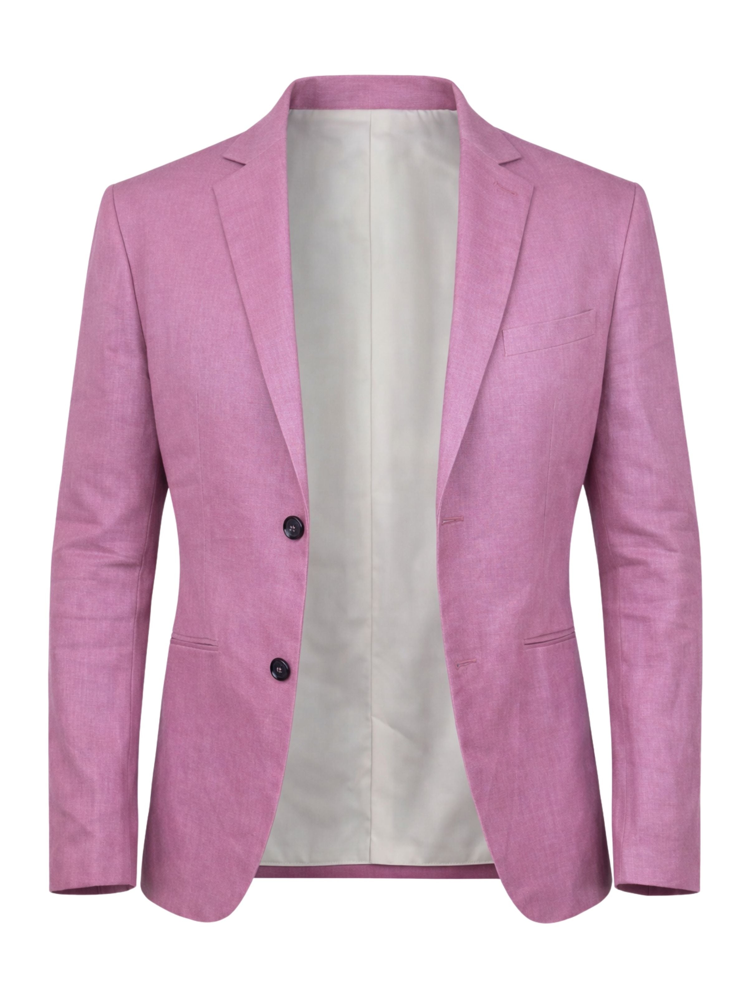 Plum Linen Jacket