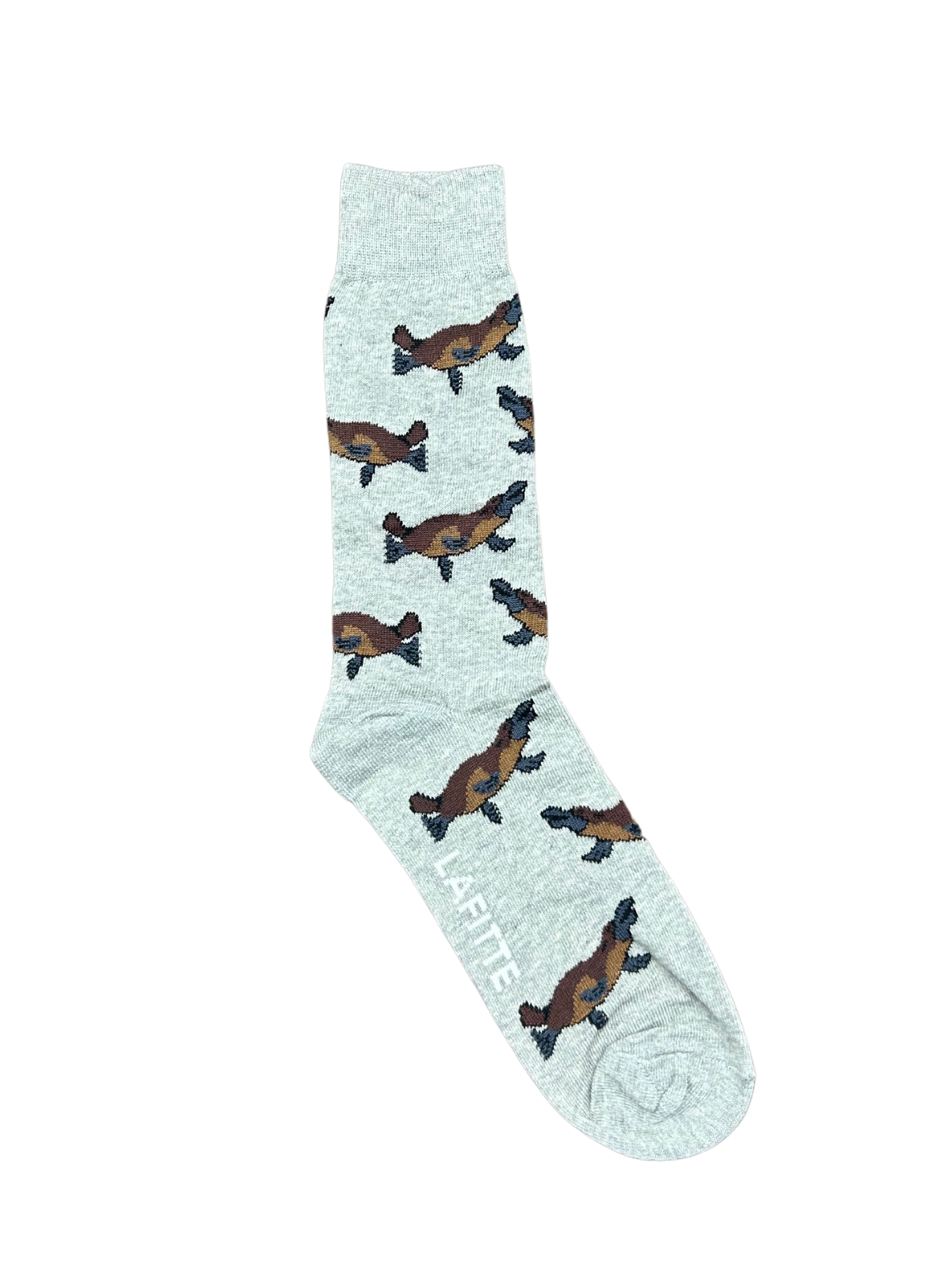 Grey Platypus Unisex Socks