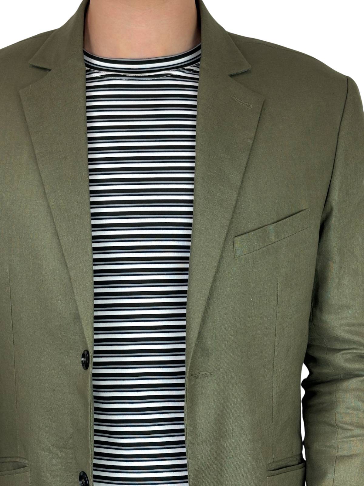 Bermuda Stripe Cotton L/S Tee - Black/Grey