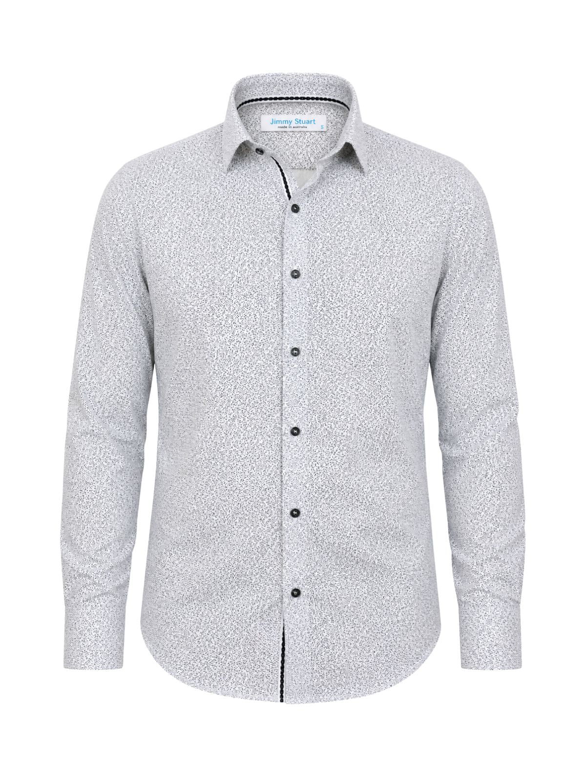 Sleet Floral Cotton L/S Shirt - White