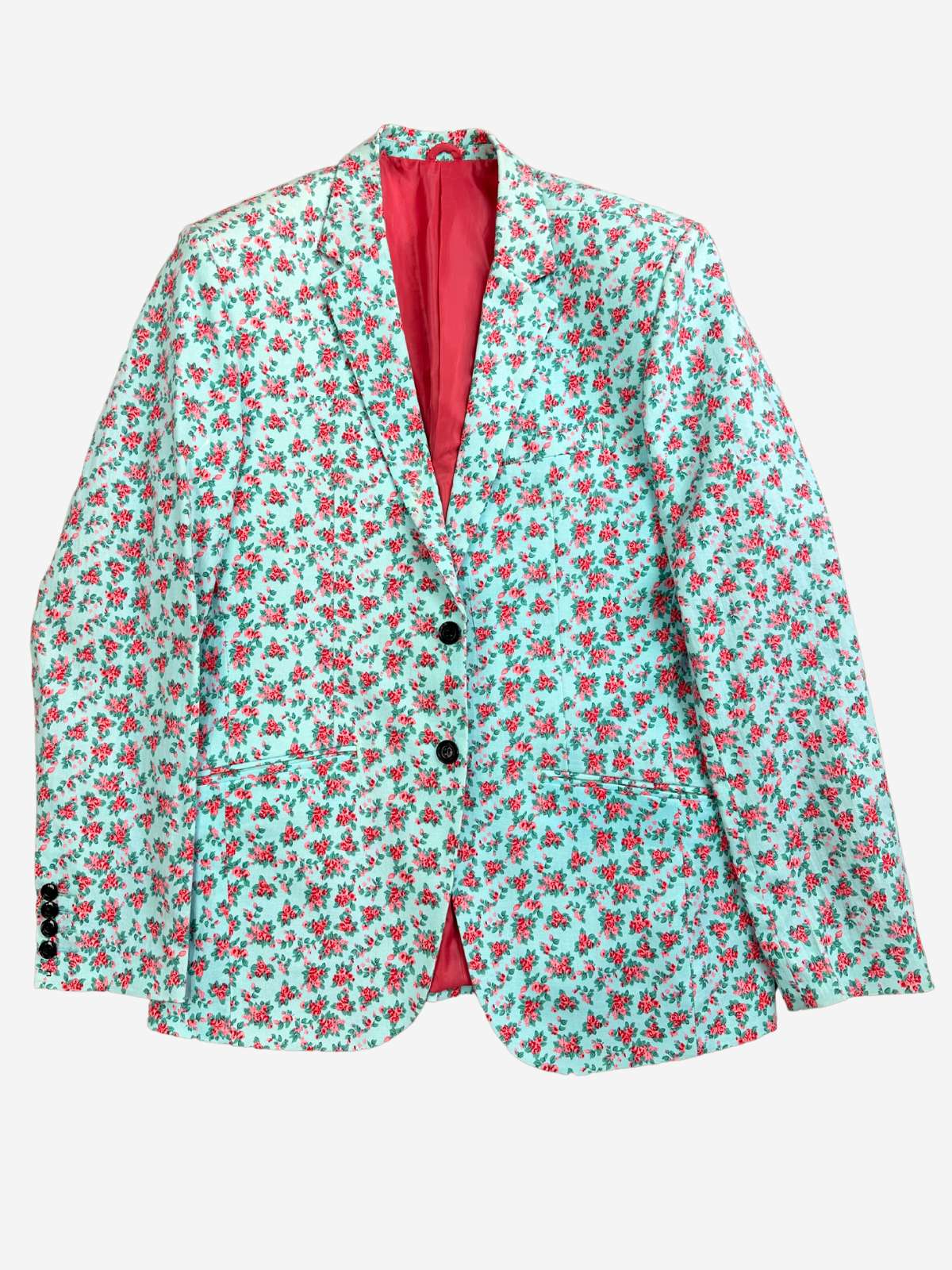 Sugar Floral Jacket - Blue/Pink