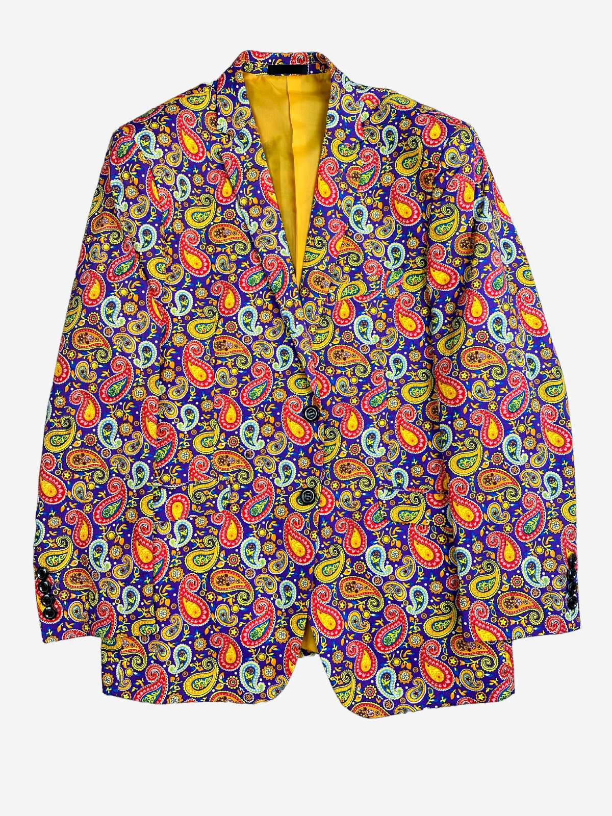 Sweets Paisley Jacket - Orange/Purple