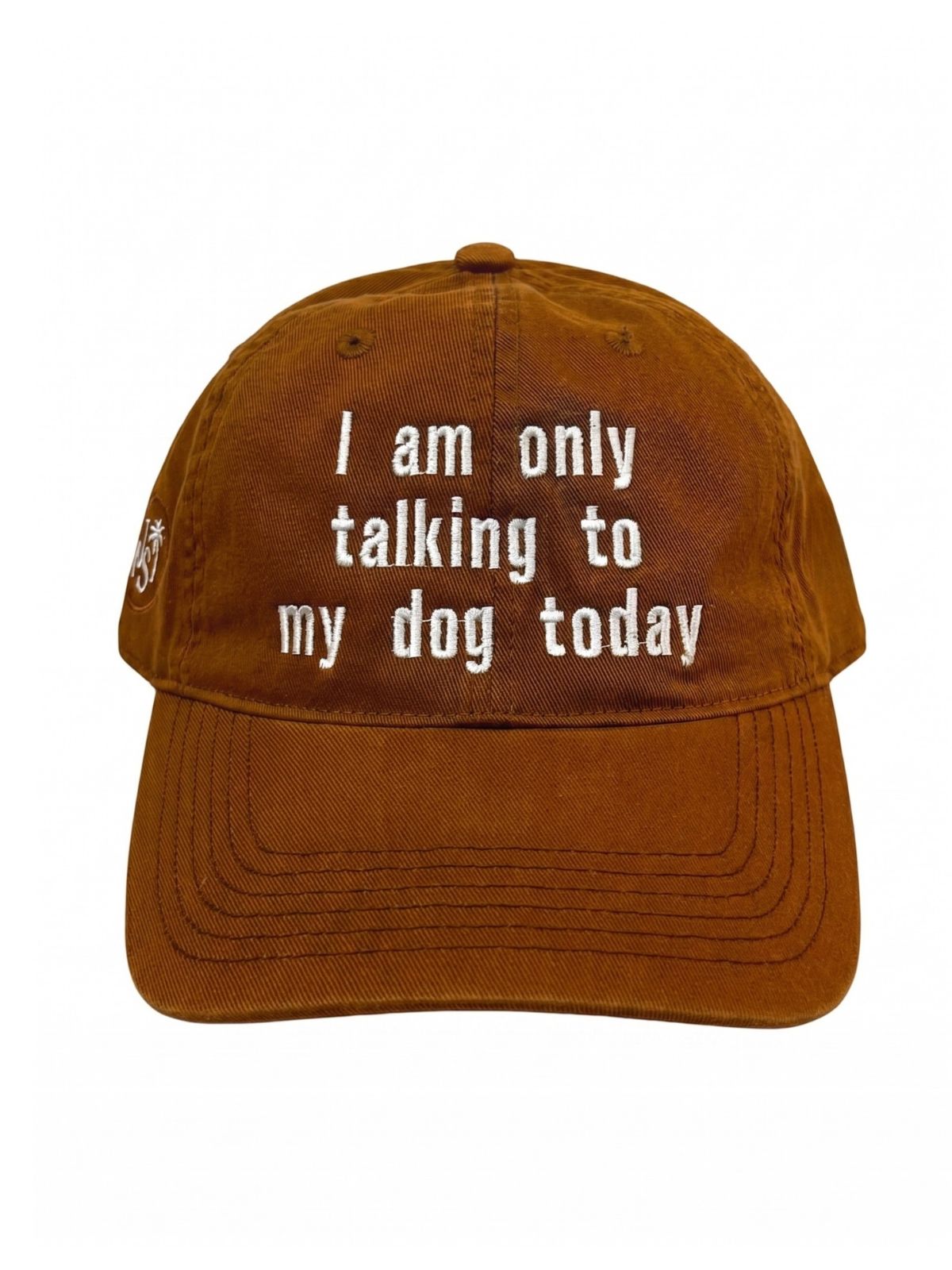 Talking Dogs Enzyme Washed Cap - Embroidered