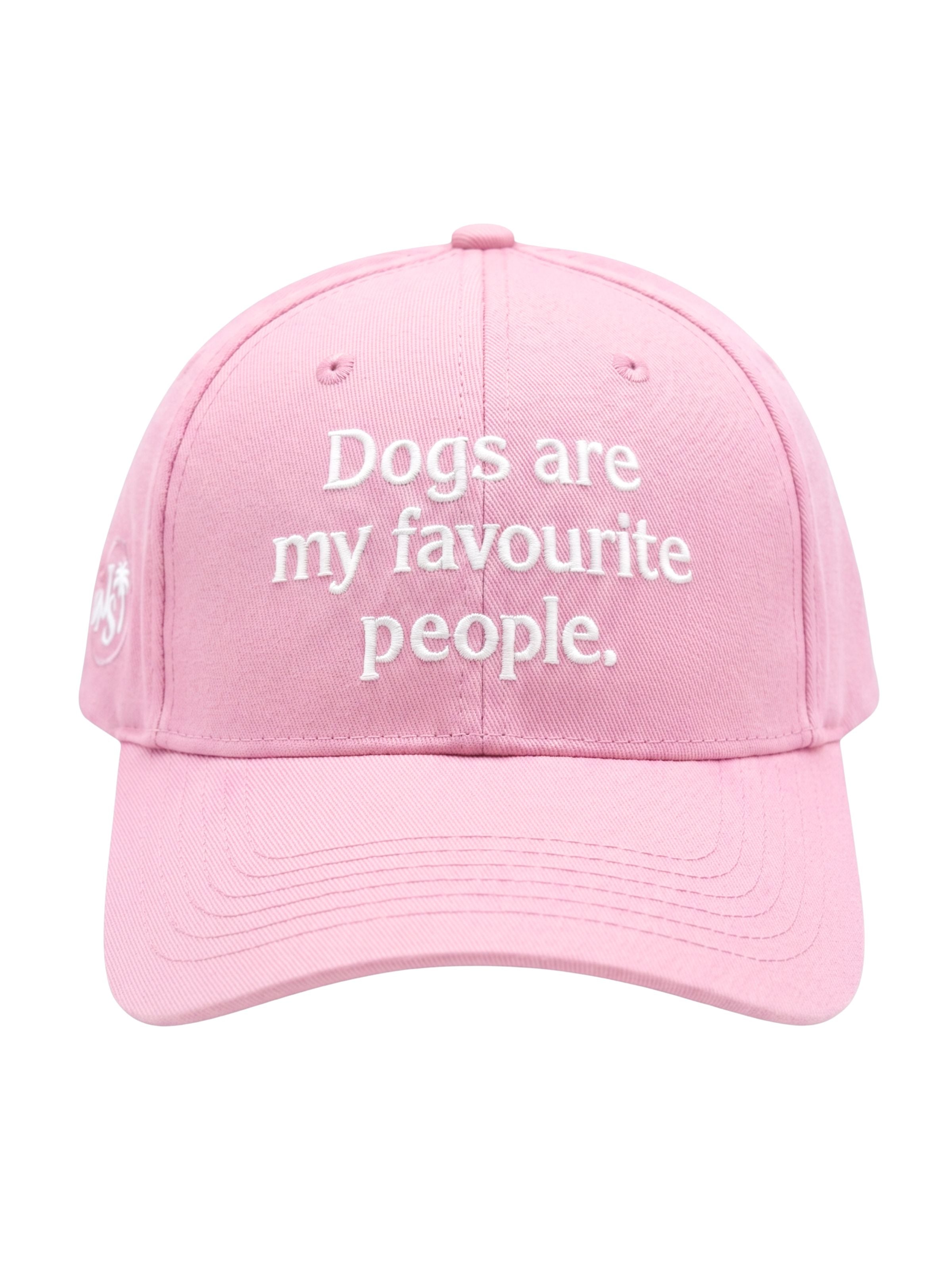 Dogs Are My Favourite People Unisex Cap - Embroidered