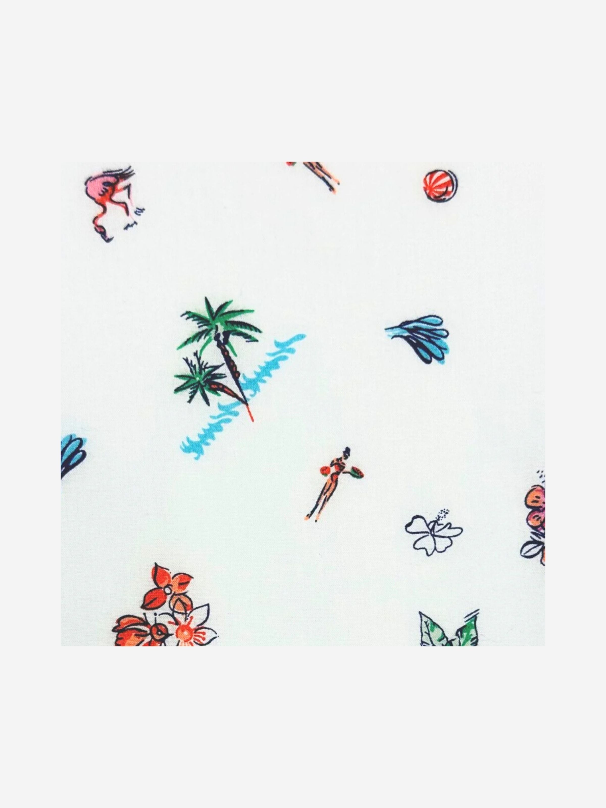 Vacation Pocket Square - Cotton