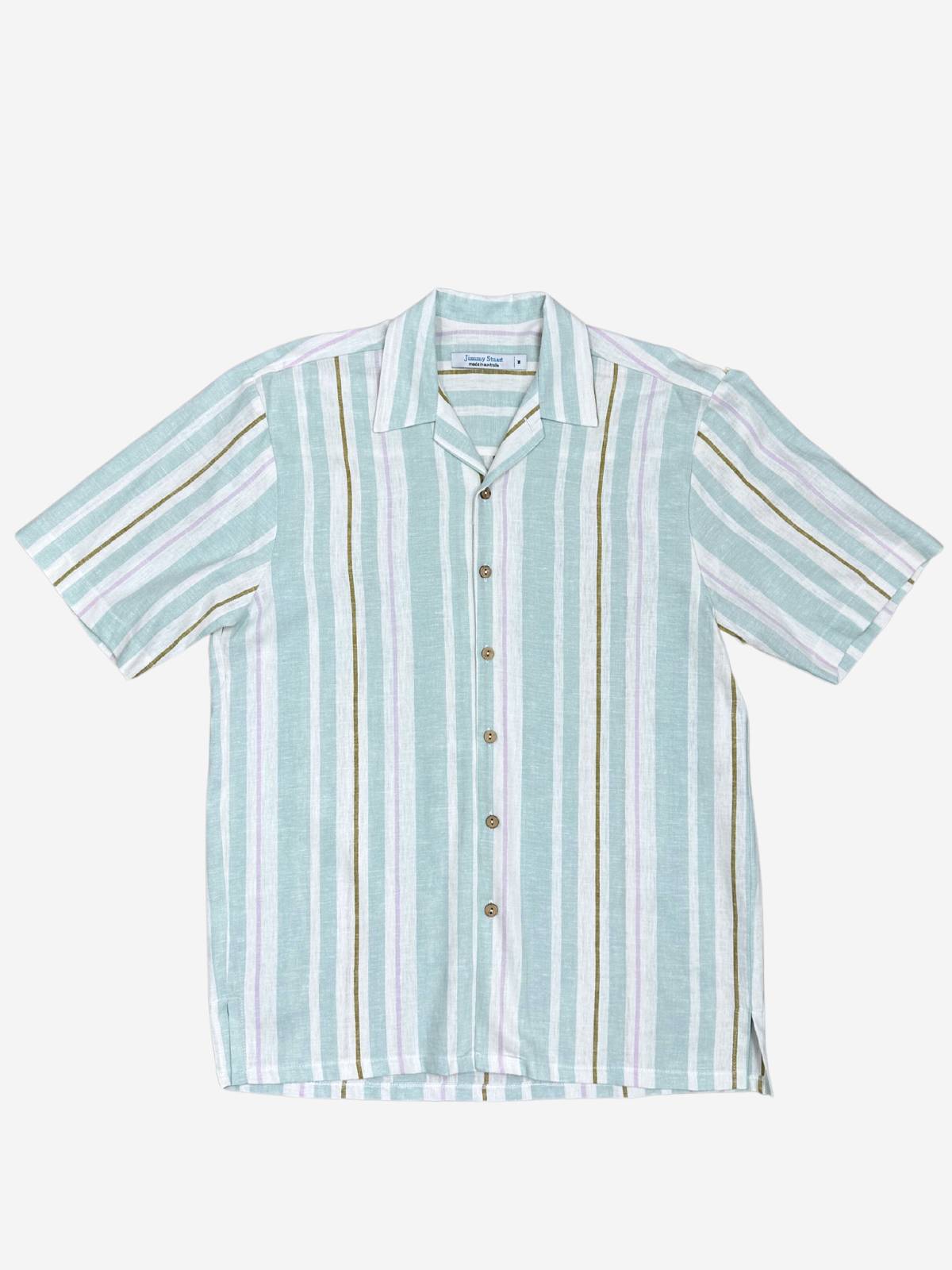 Vaucluse Stripe Linen S/S Shirt