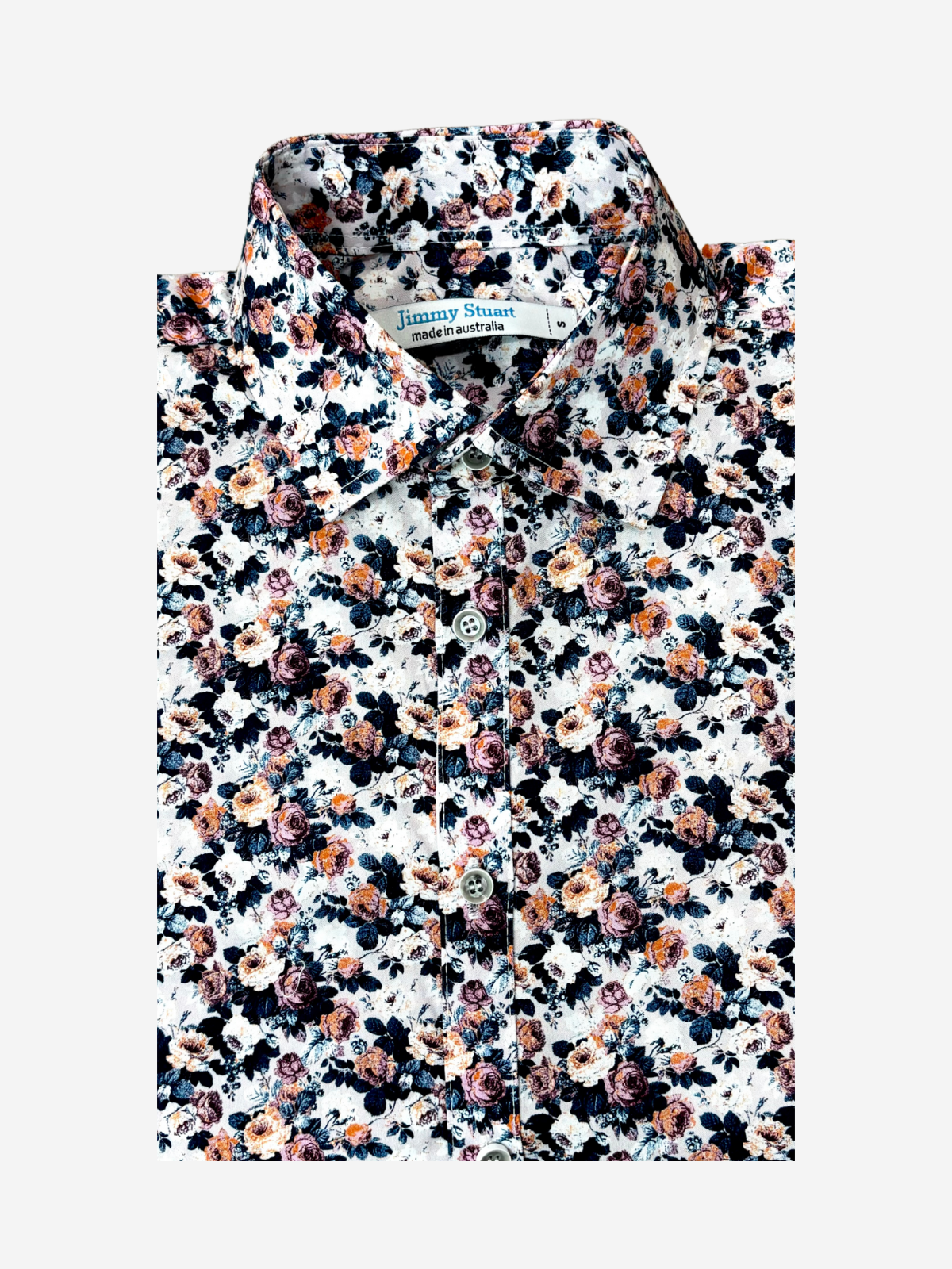 Thrive Floral Cotton S/S Shirt - Pink