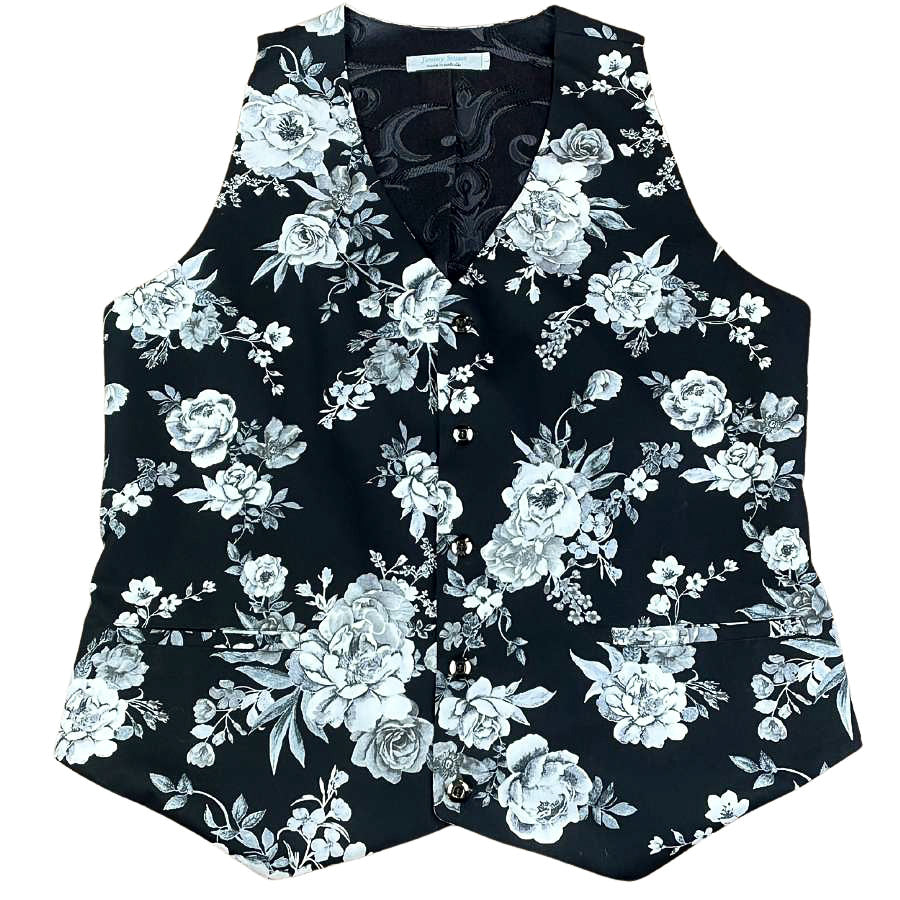 Adulterer Floral Cotton Waistcoat