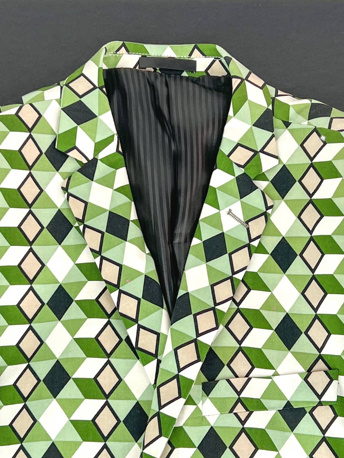 Argyle Jacket - Green