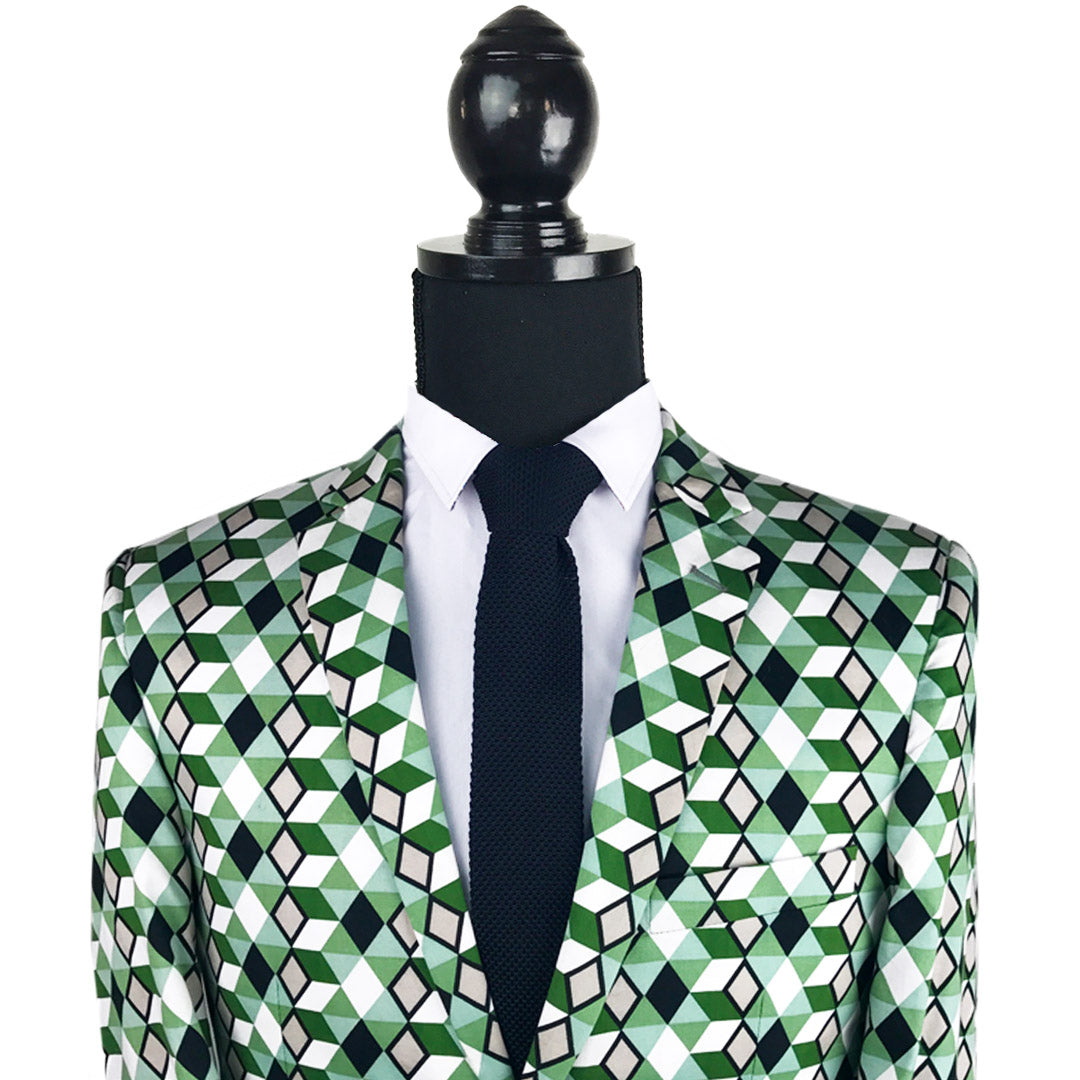 Argyle Jacket - Green