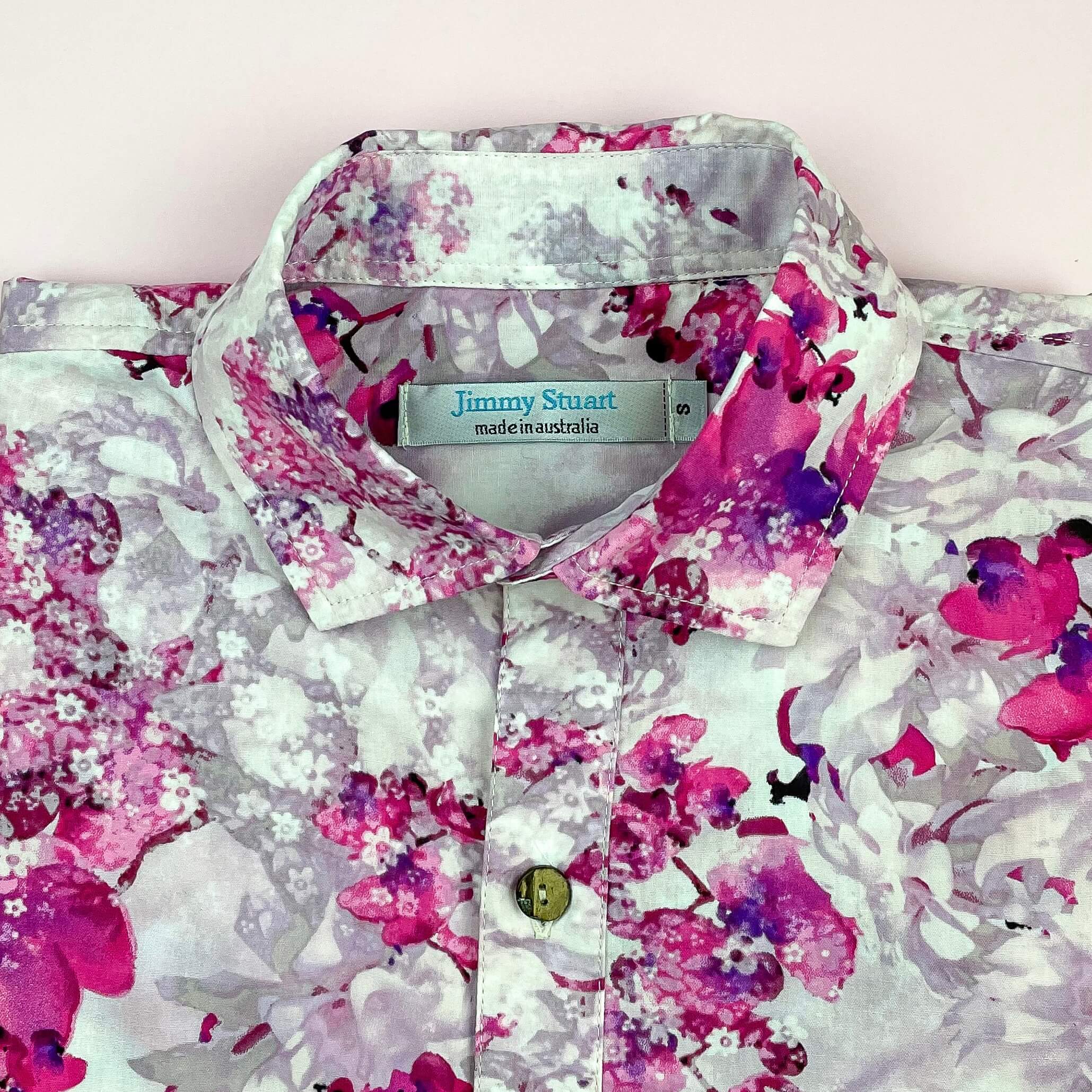 Banks Floral Cotton L/S Shirt - Pink