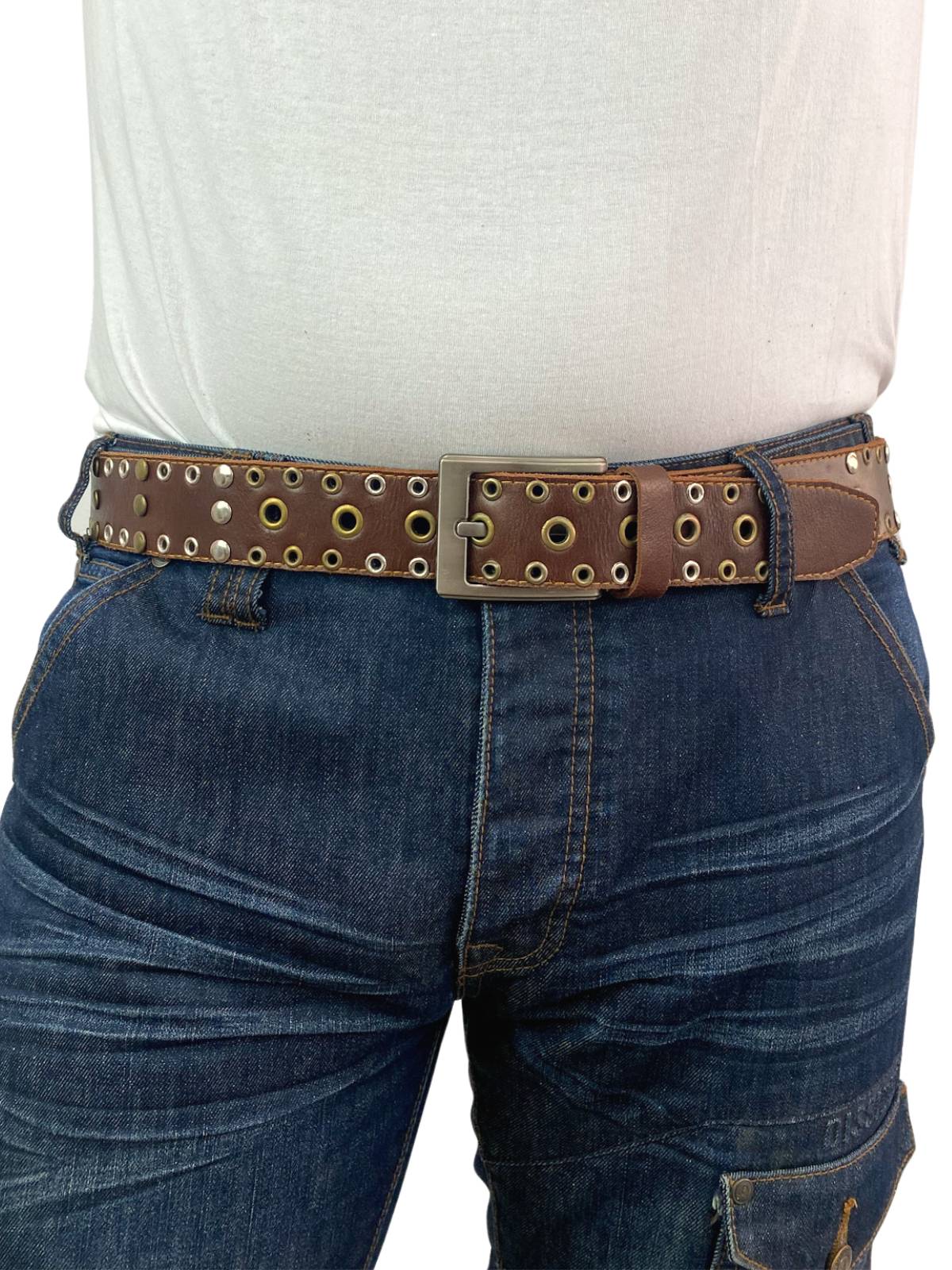 Stud Belt - Brown