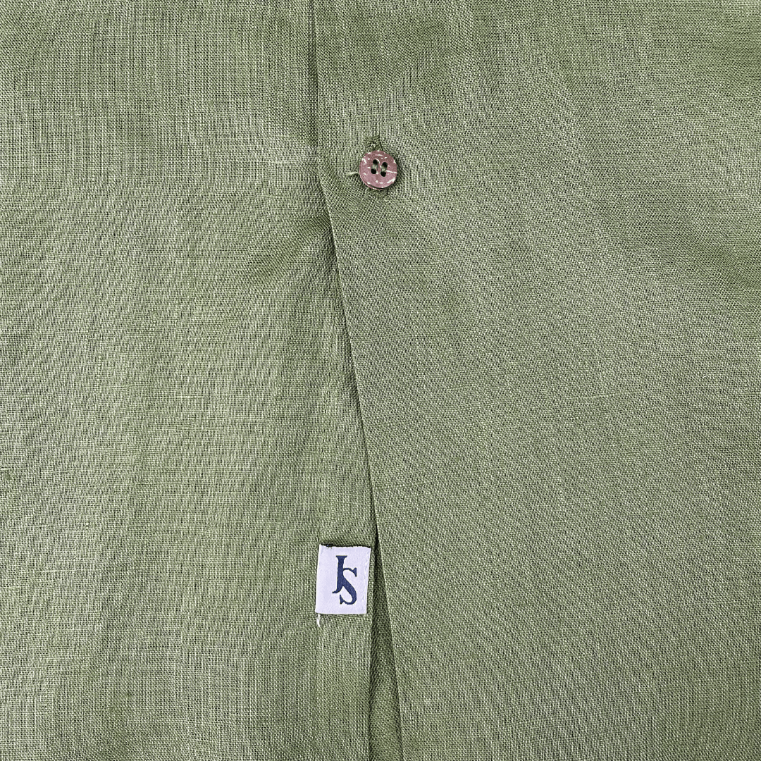 Byron Bay Crocodile Linen L/S Shirt