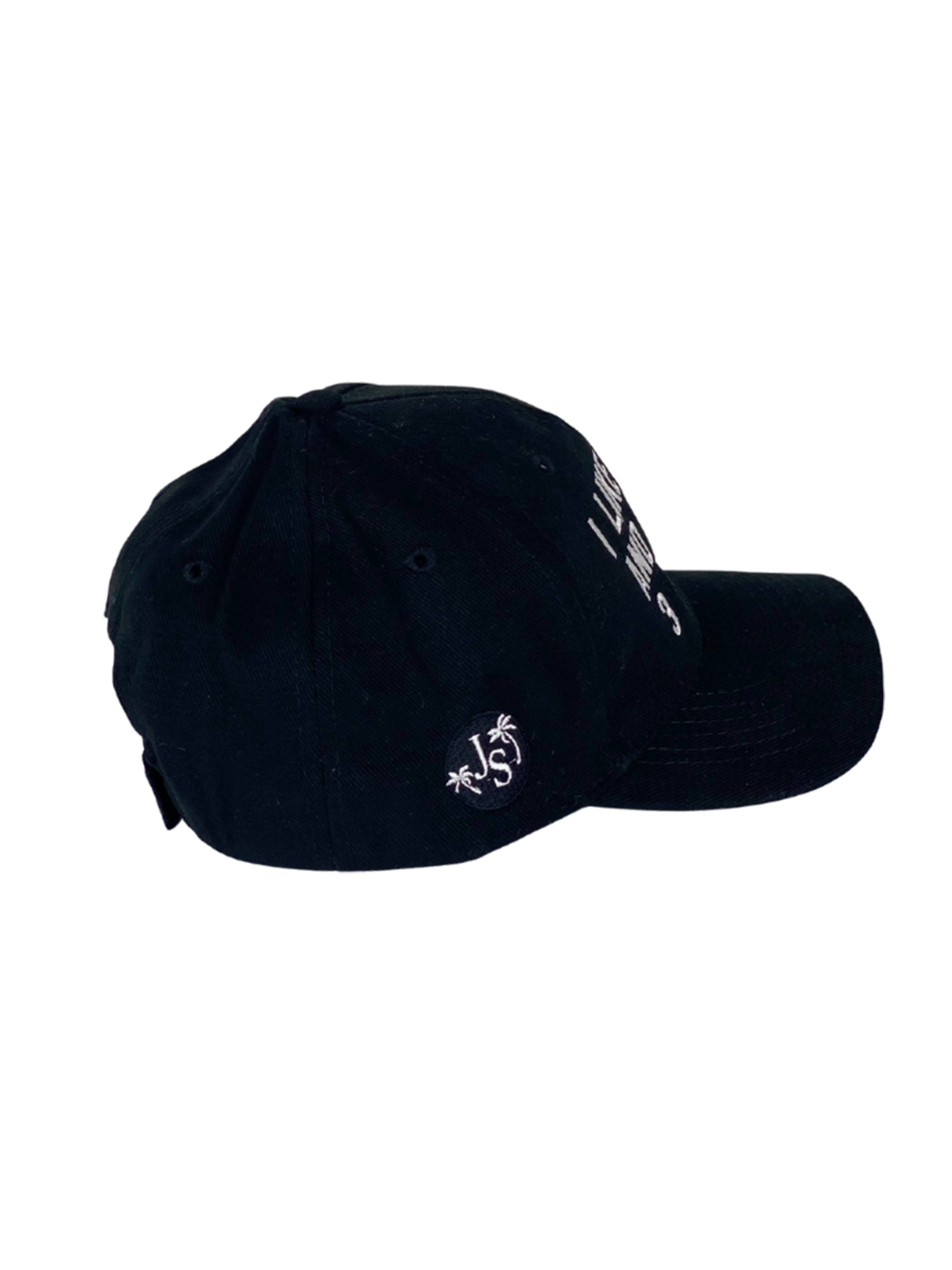 I Like Dogs Unisex Cotton Cap - Black