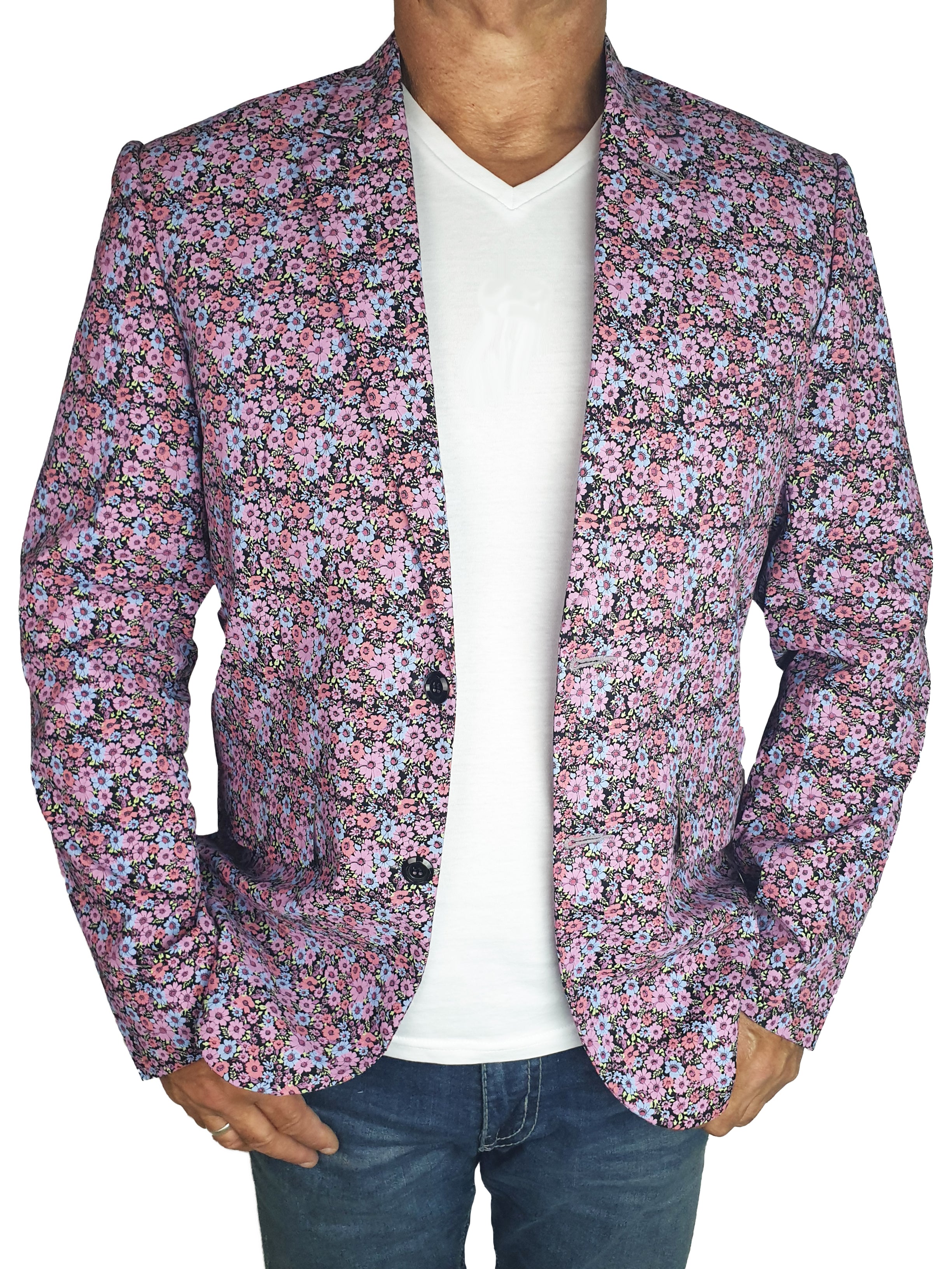 Icehouse Floral Jacket - Pink