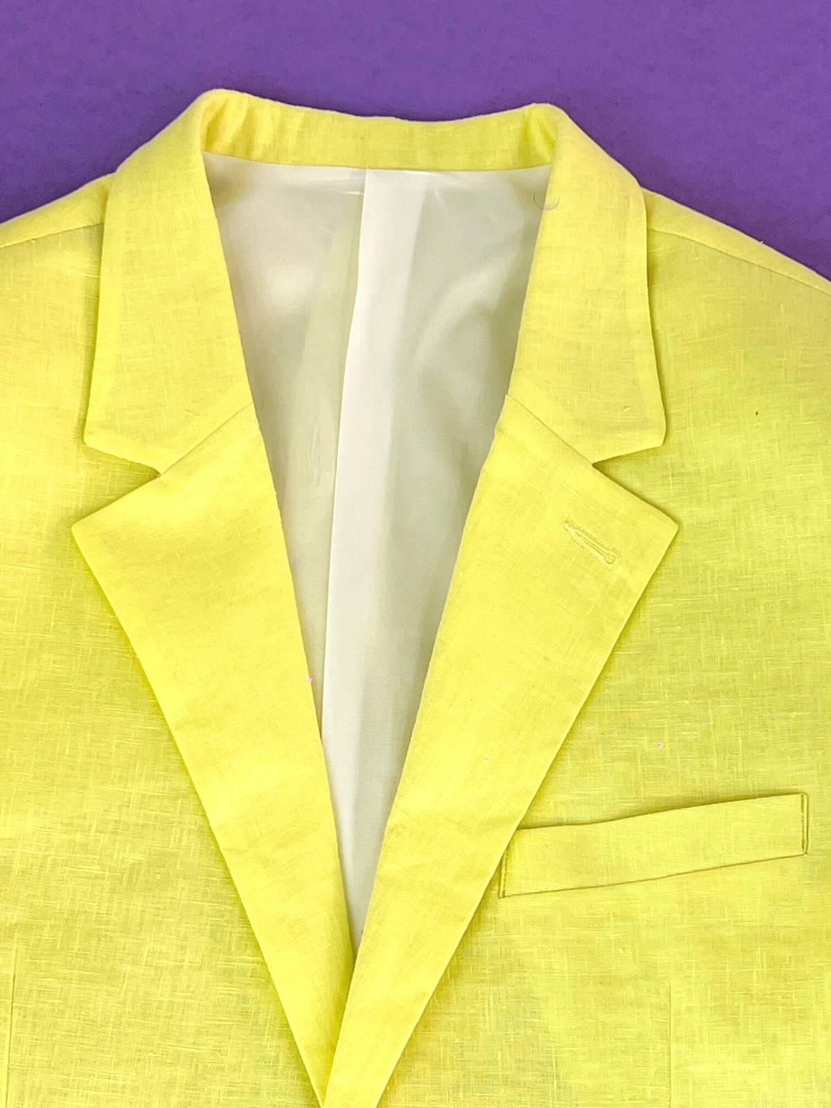 Lemon Linen Jacket