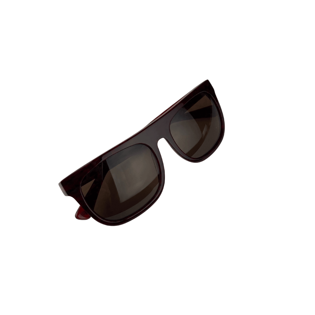 Spliced Check Sunglasses