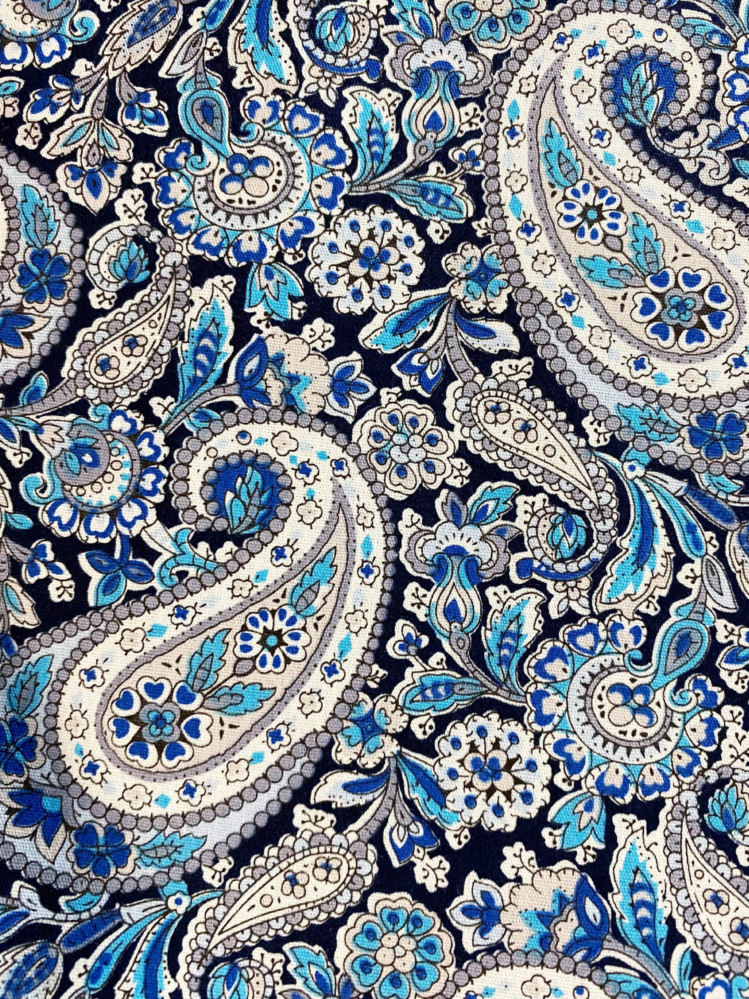 Myth Paisley Jacket - Blue/Grey