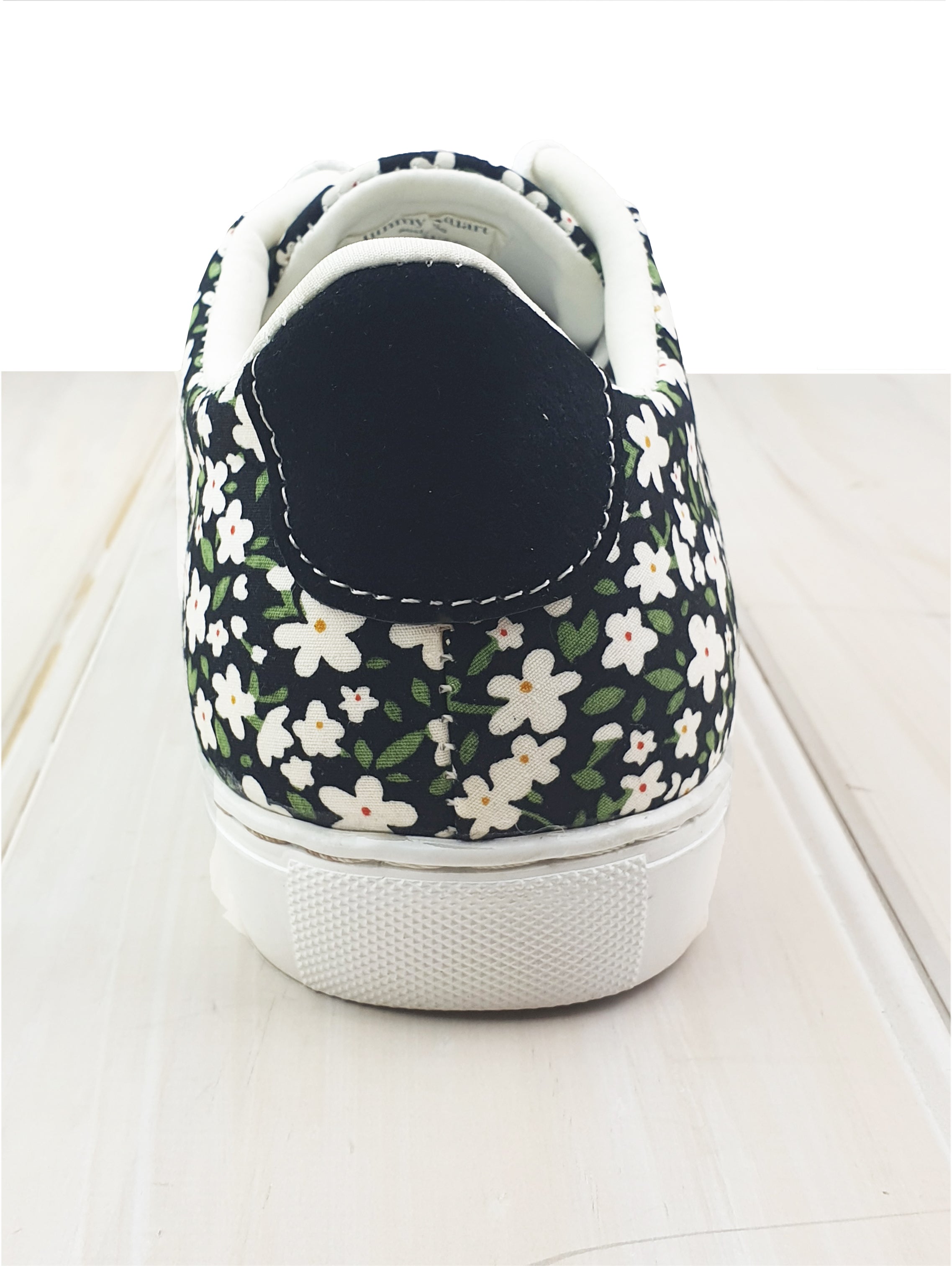 Opium Floral Shoe - Black/Green