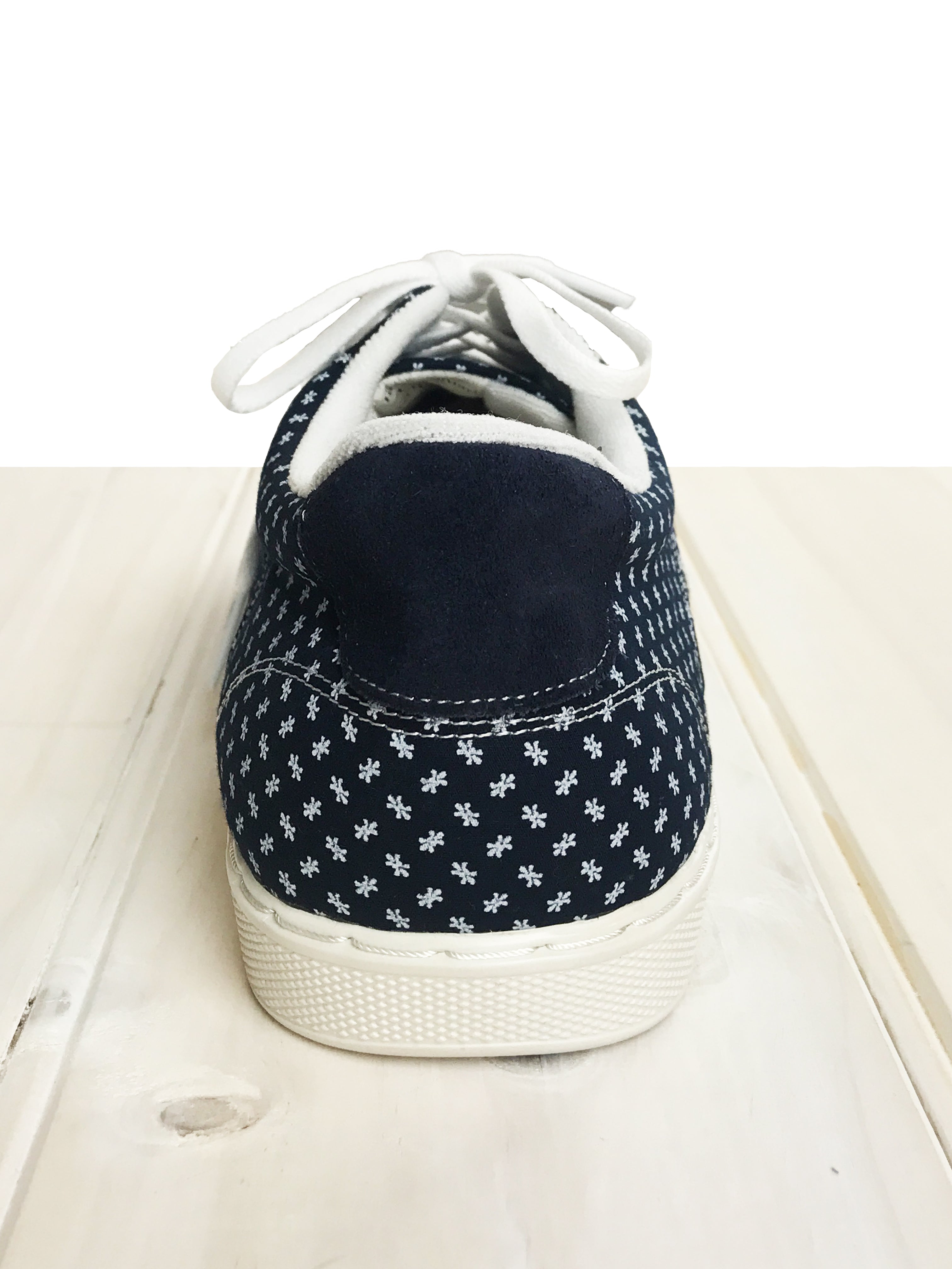 Puzzle Printed Shoe - Navy