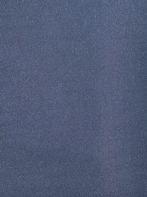 Fraser Merino Wool L/S Polo - Navy