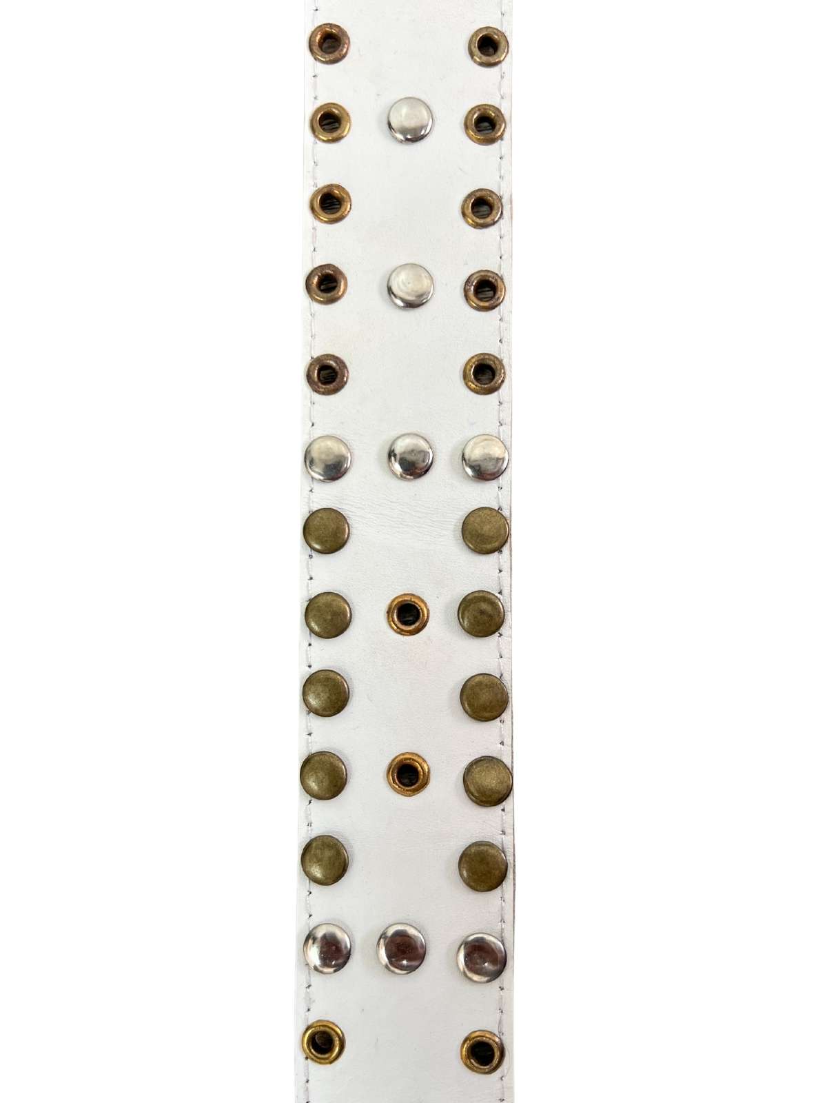 Stud Belt - White