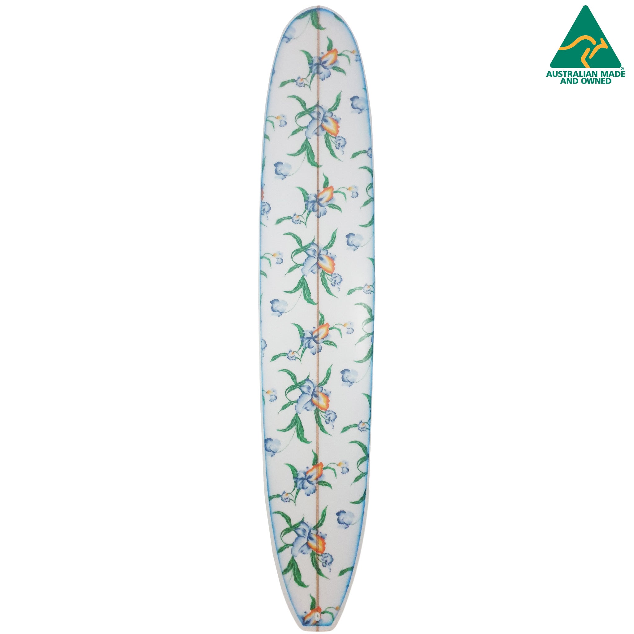 Limited Edition Tequila Sunrise Floral Surfboard 9'2