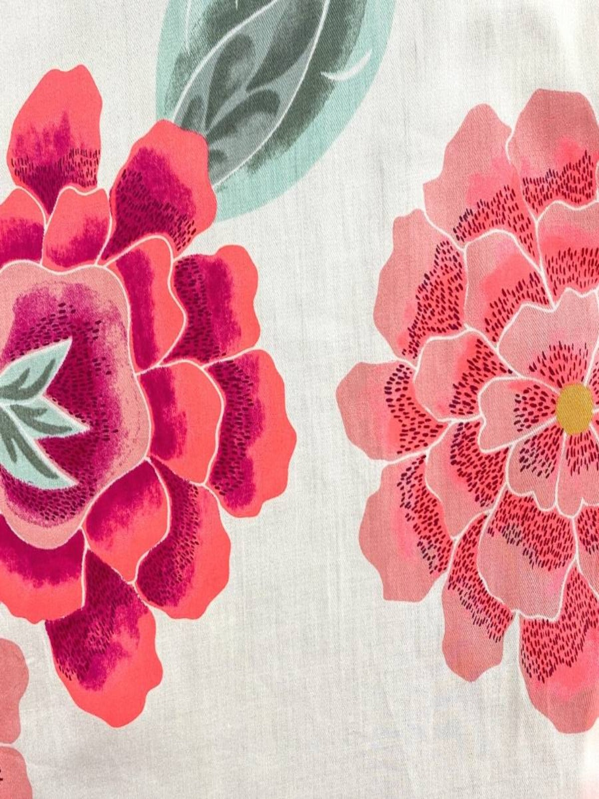 Ultra Floral Cotton/Rayon L/S Shirt - Pink