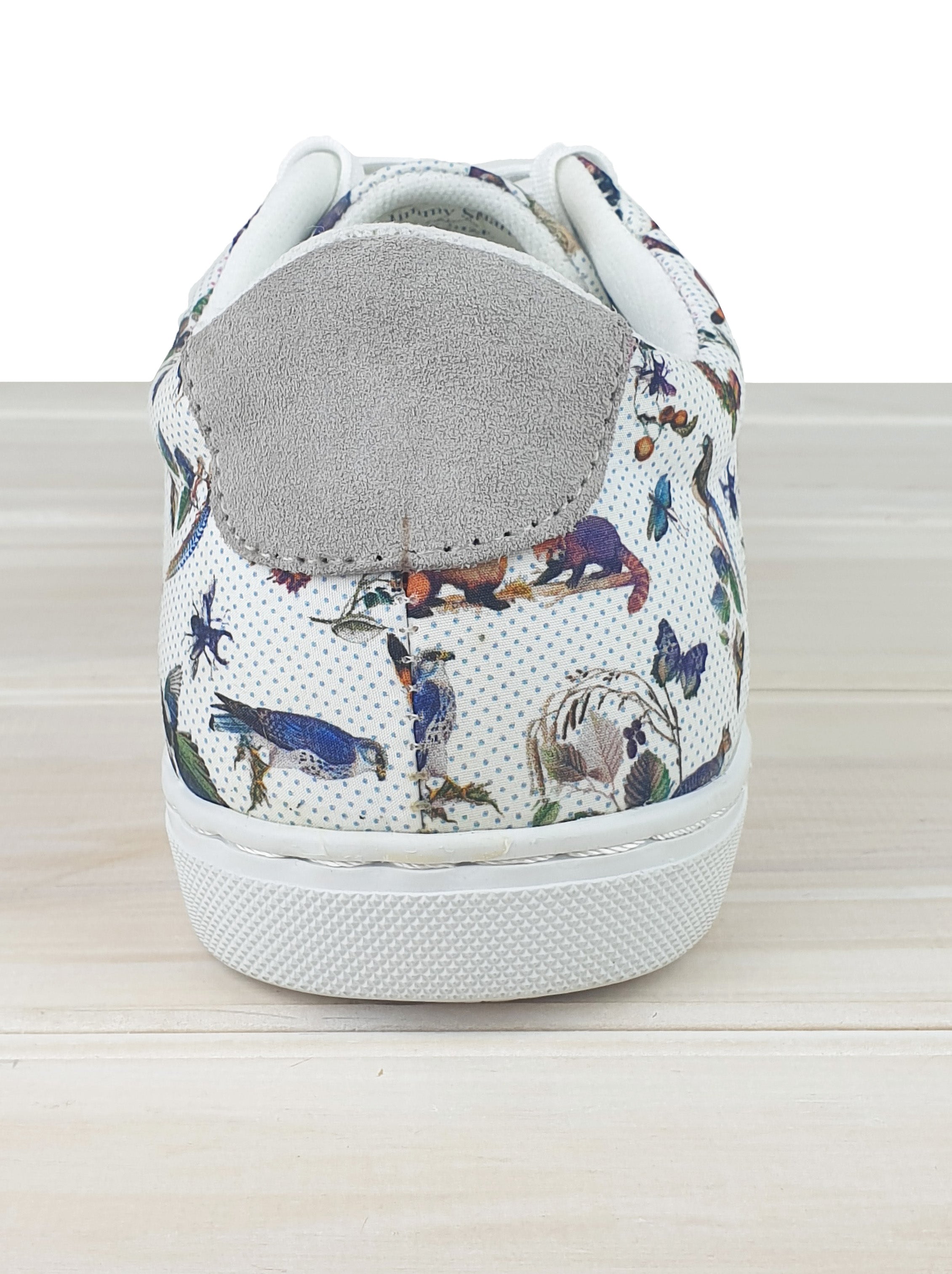 Wild Abstract Shoe - White/Grey