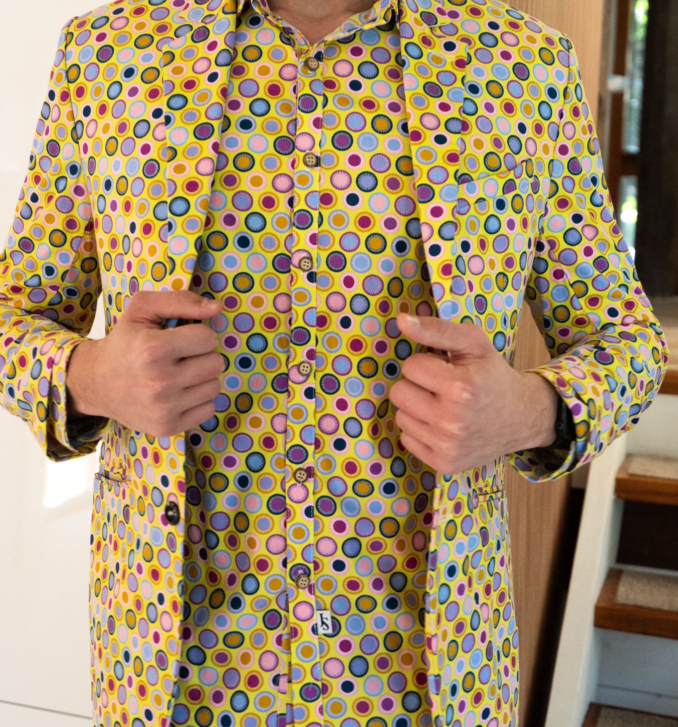 For the Gent Who Speaks in Prints