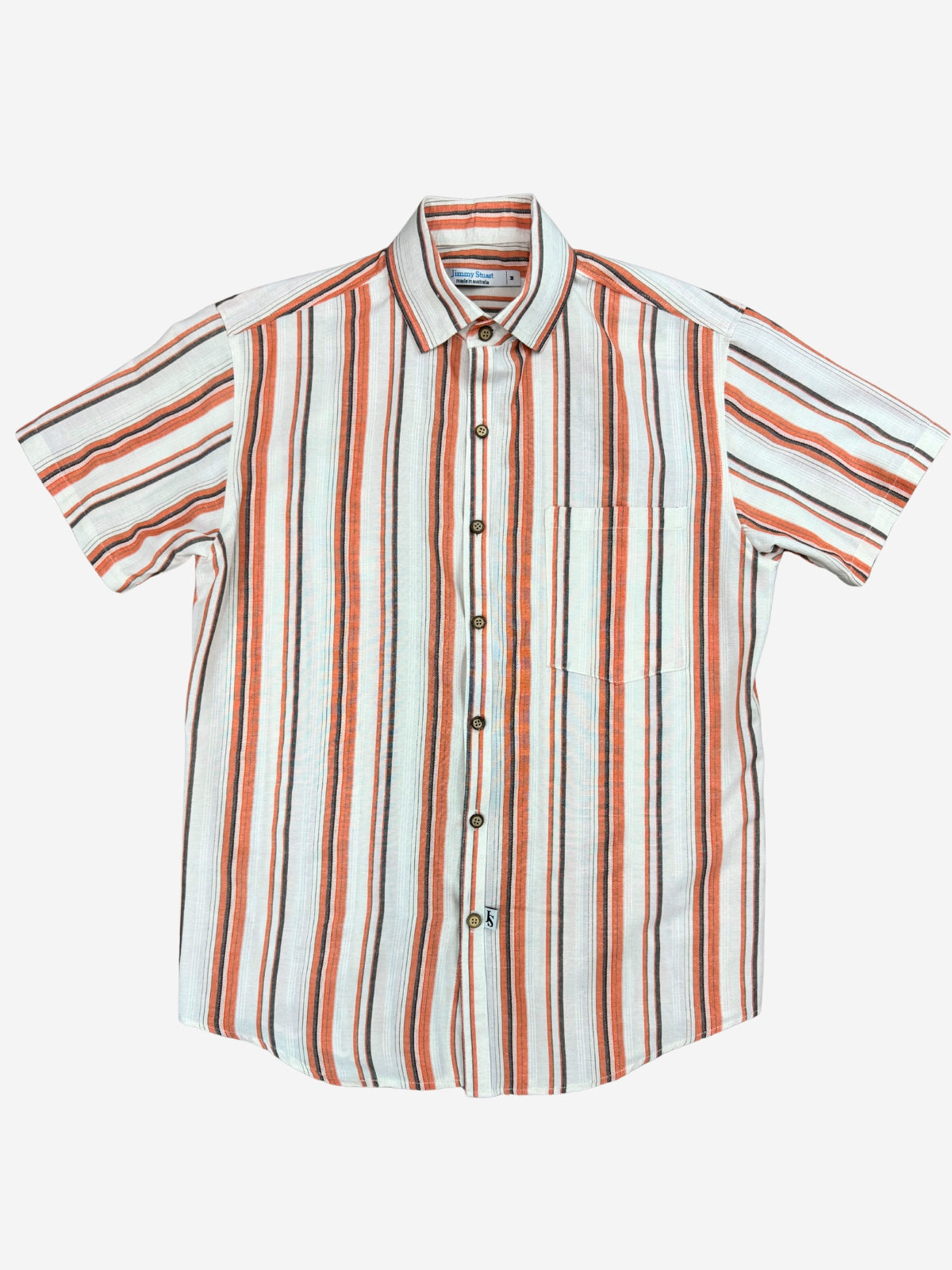 Mykonos Stripe Linen S/S Shirt