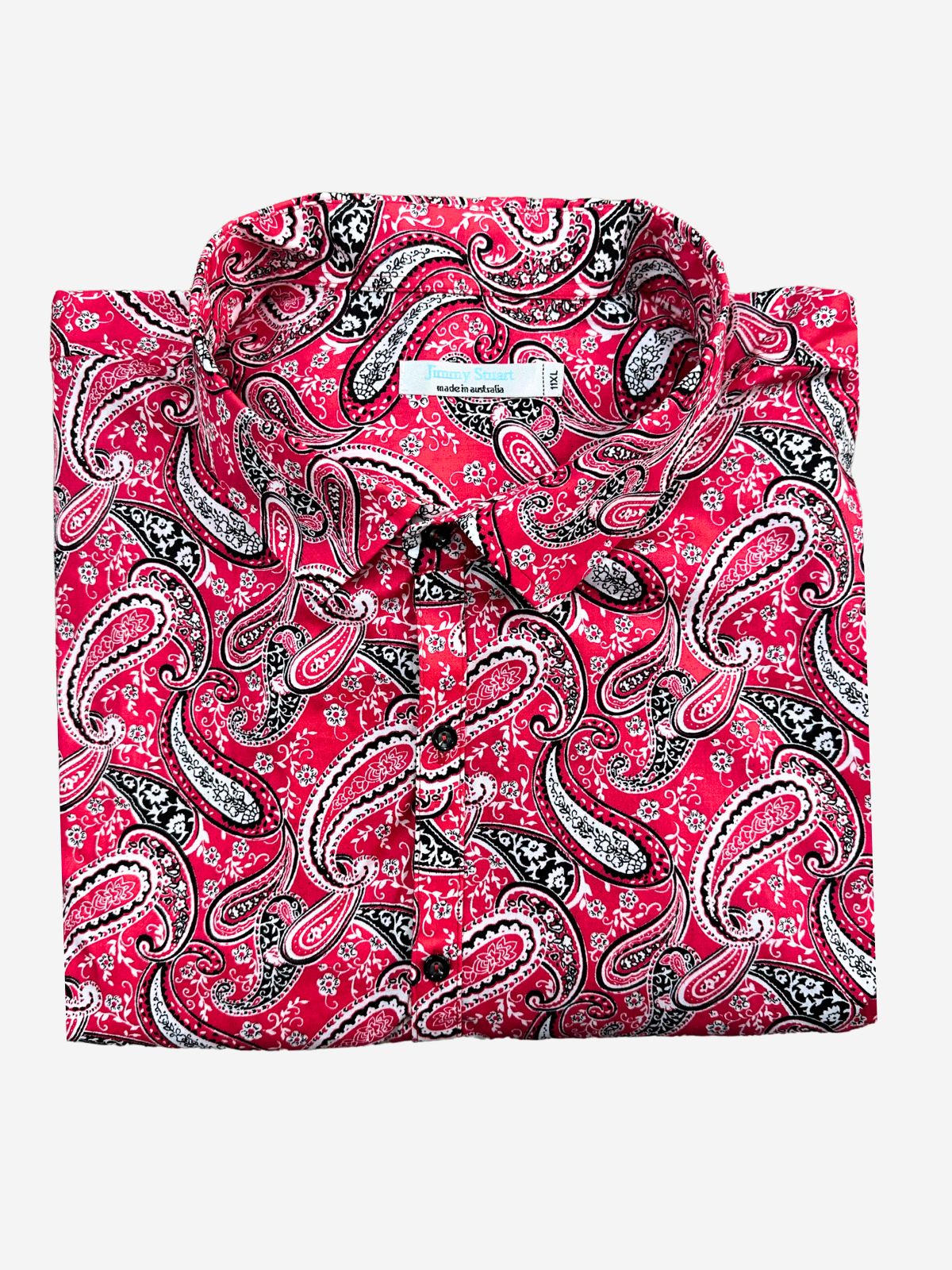 Catfish Paisley L/S Big Mens Shirt – Pink