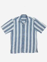 Alan Stripe Rayon S/S Big Mens Shirt