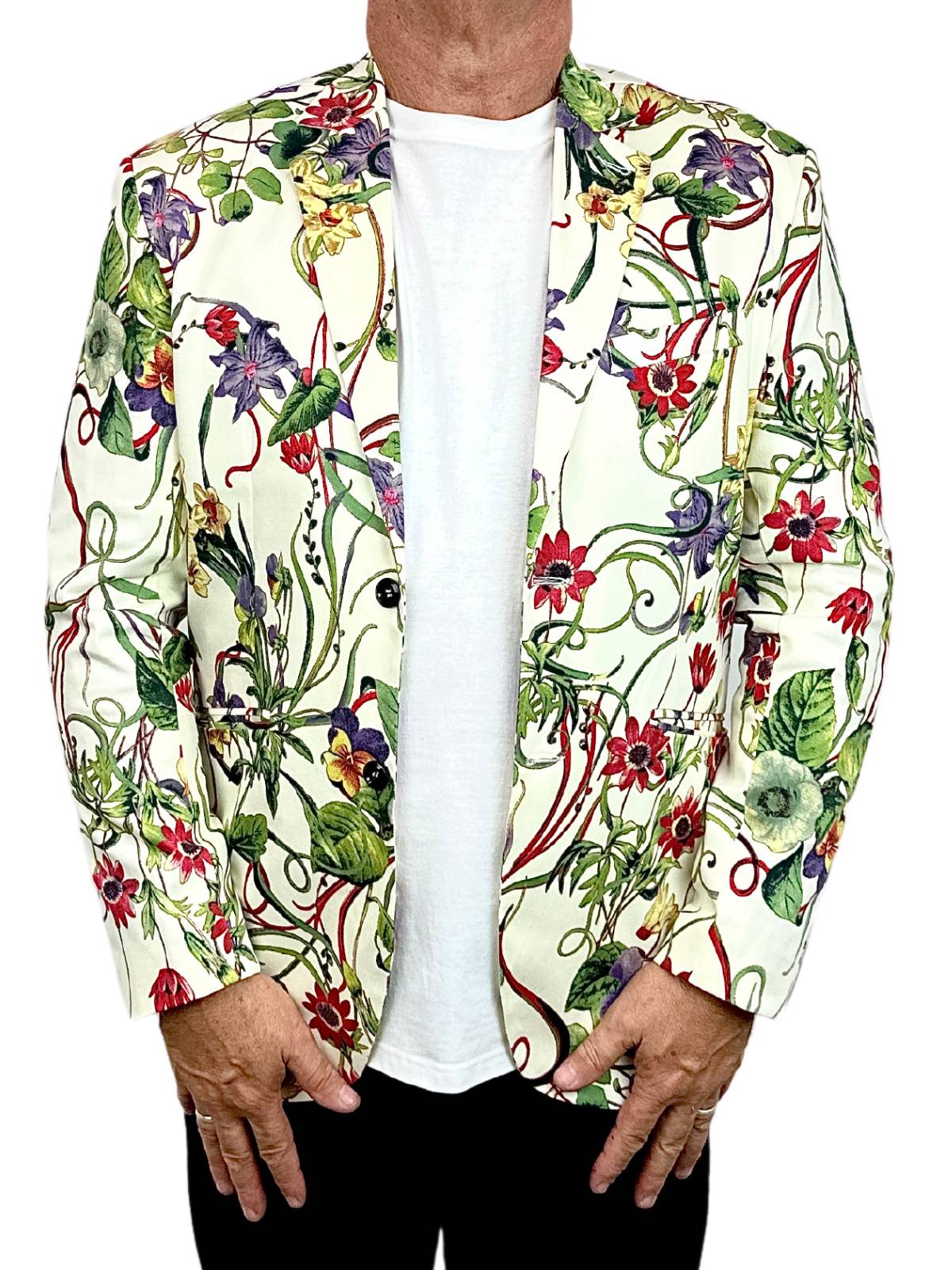 Ambrosia Floral Cotton Jacket - Multi
