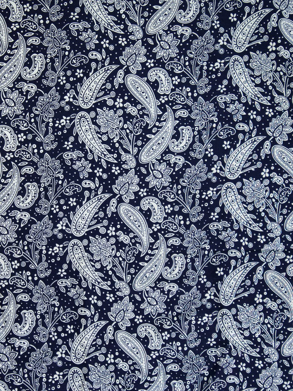 Amoeba Abstract Cotton Short - Navy
