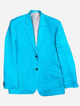 Aqua Linen Jacket