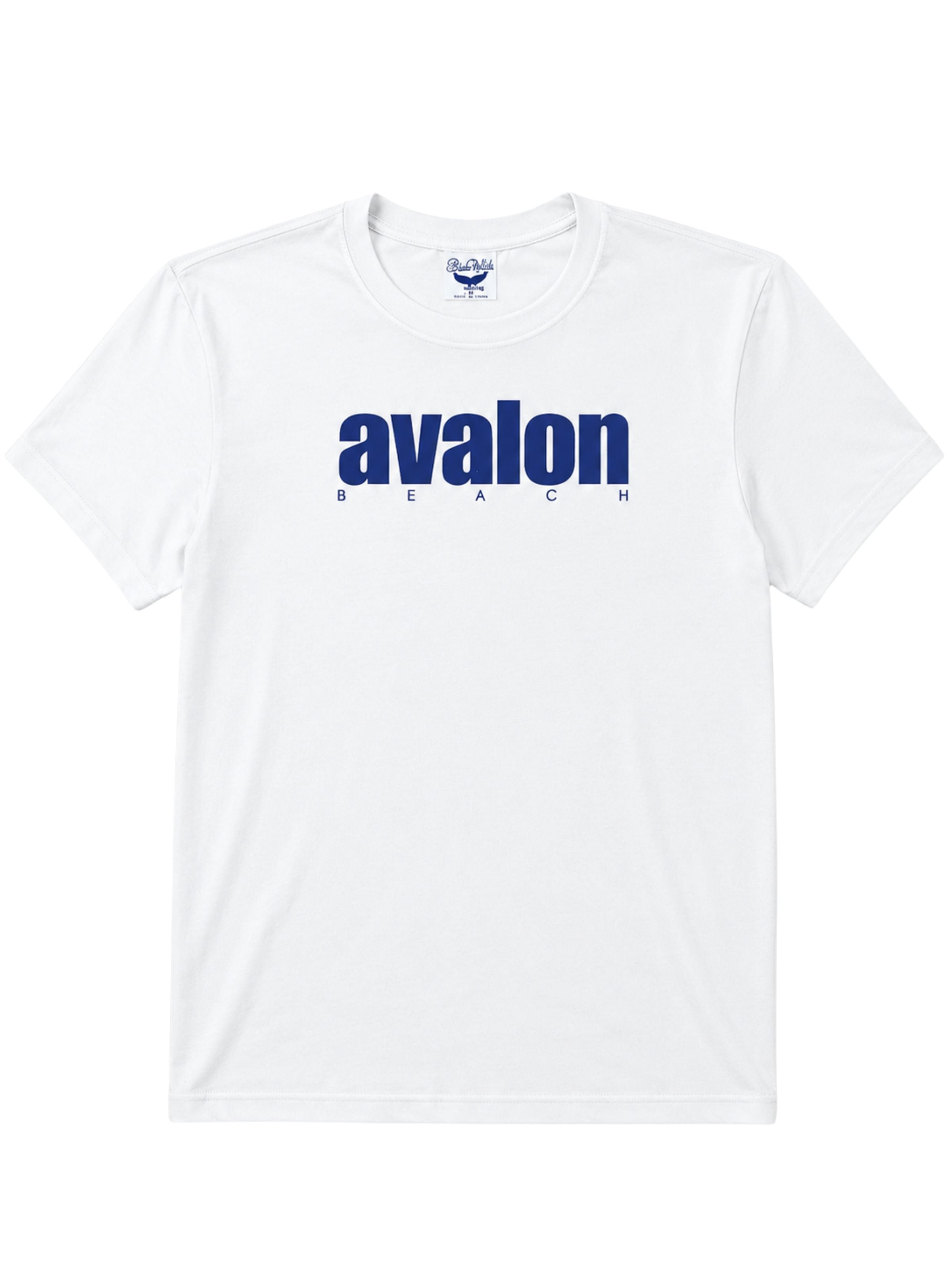 Avalon White Printed T-Shirt