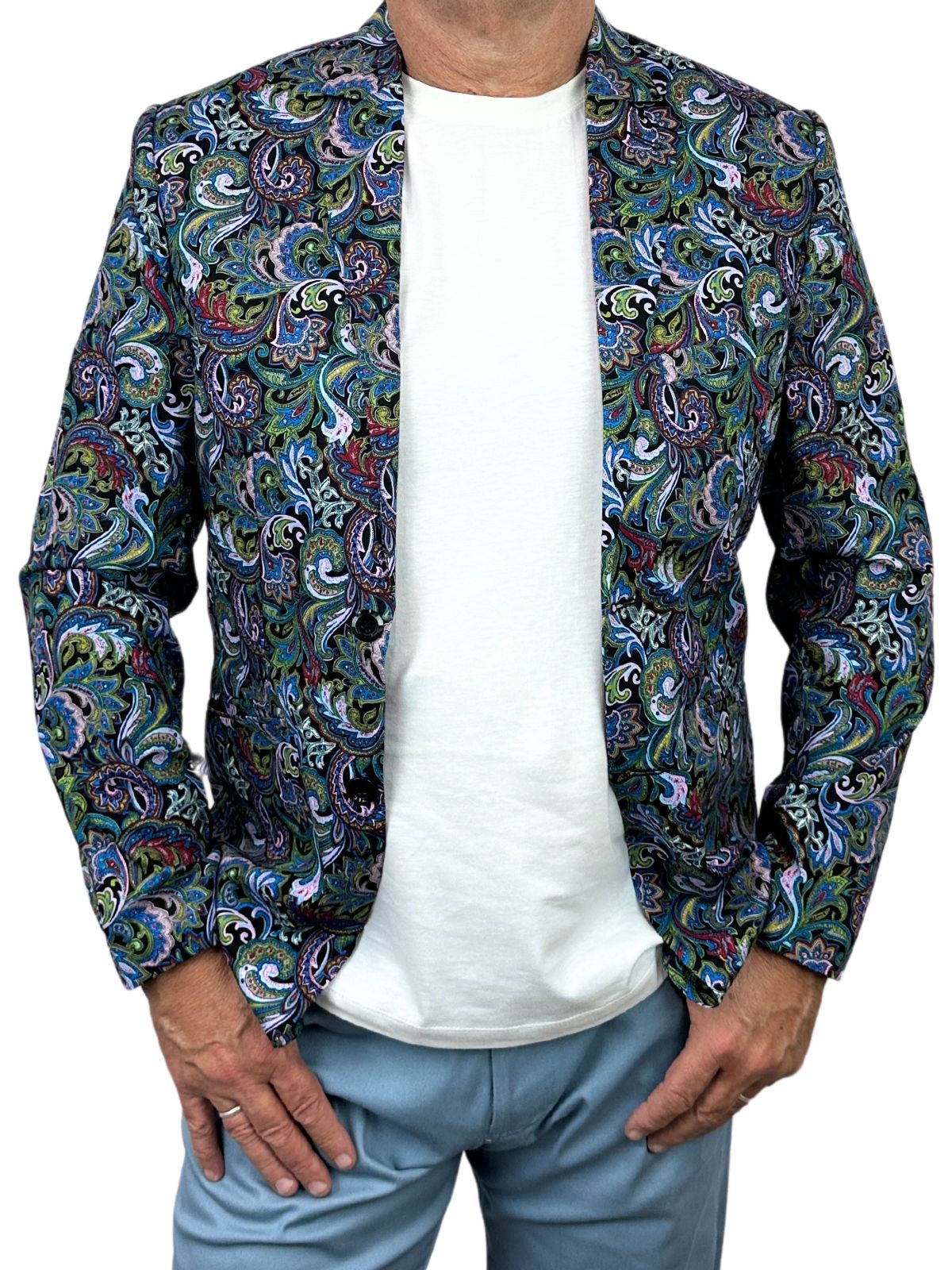 Bale Paisley Cotton Jacket - Multi