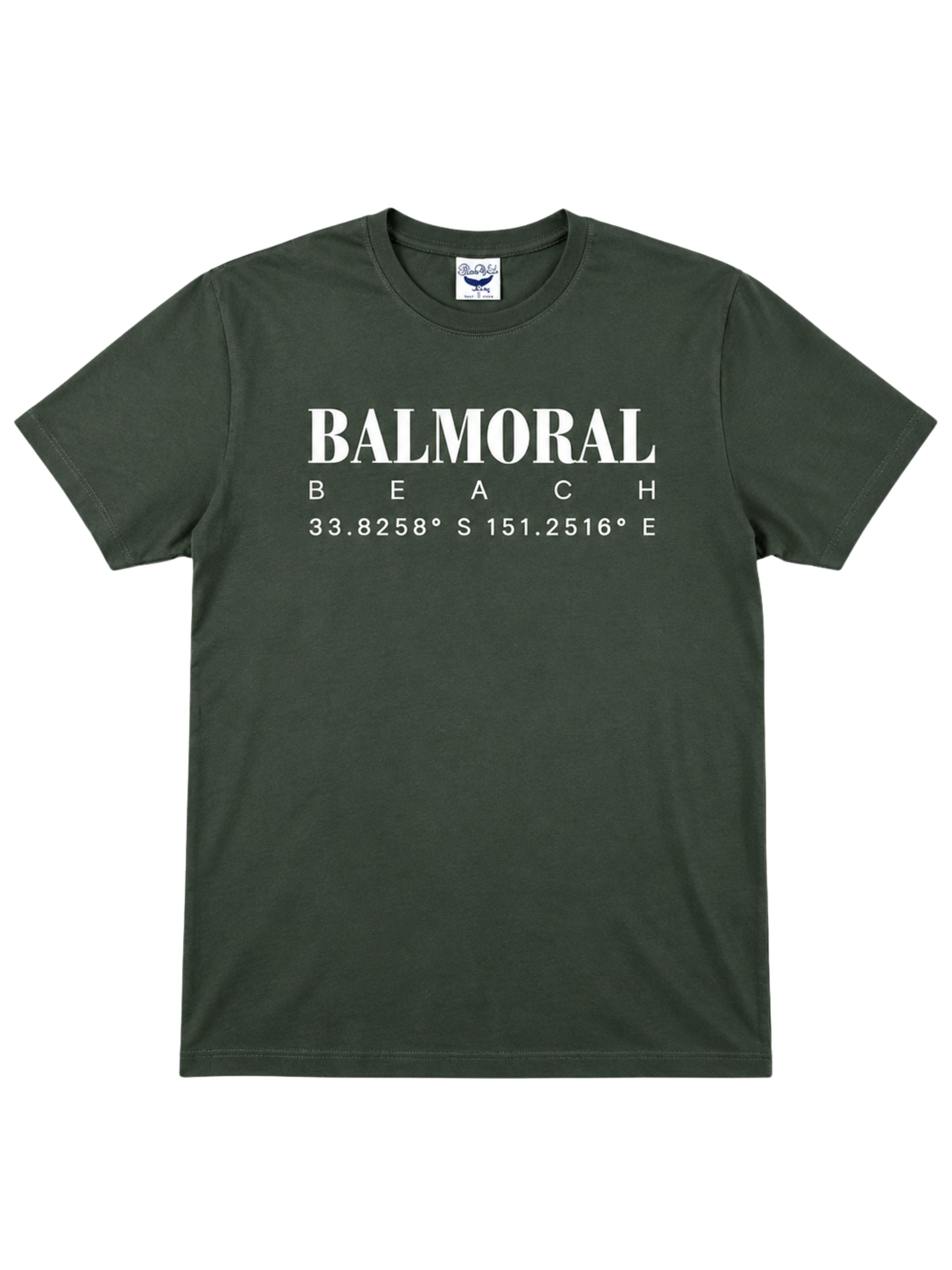 Balmoral Khaki Printed T-Shirt