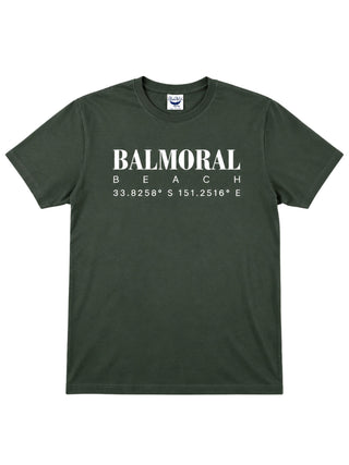 Balmoral Khaki Printed T-Shirt