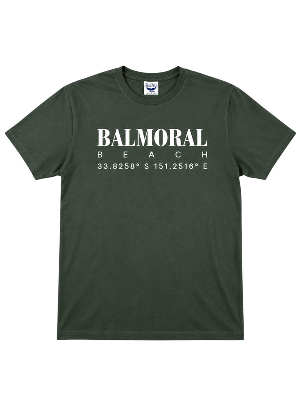 Balmoral Khaki Printed T-Shirt