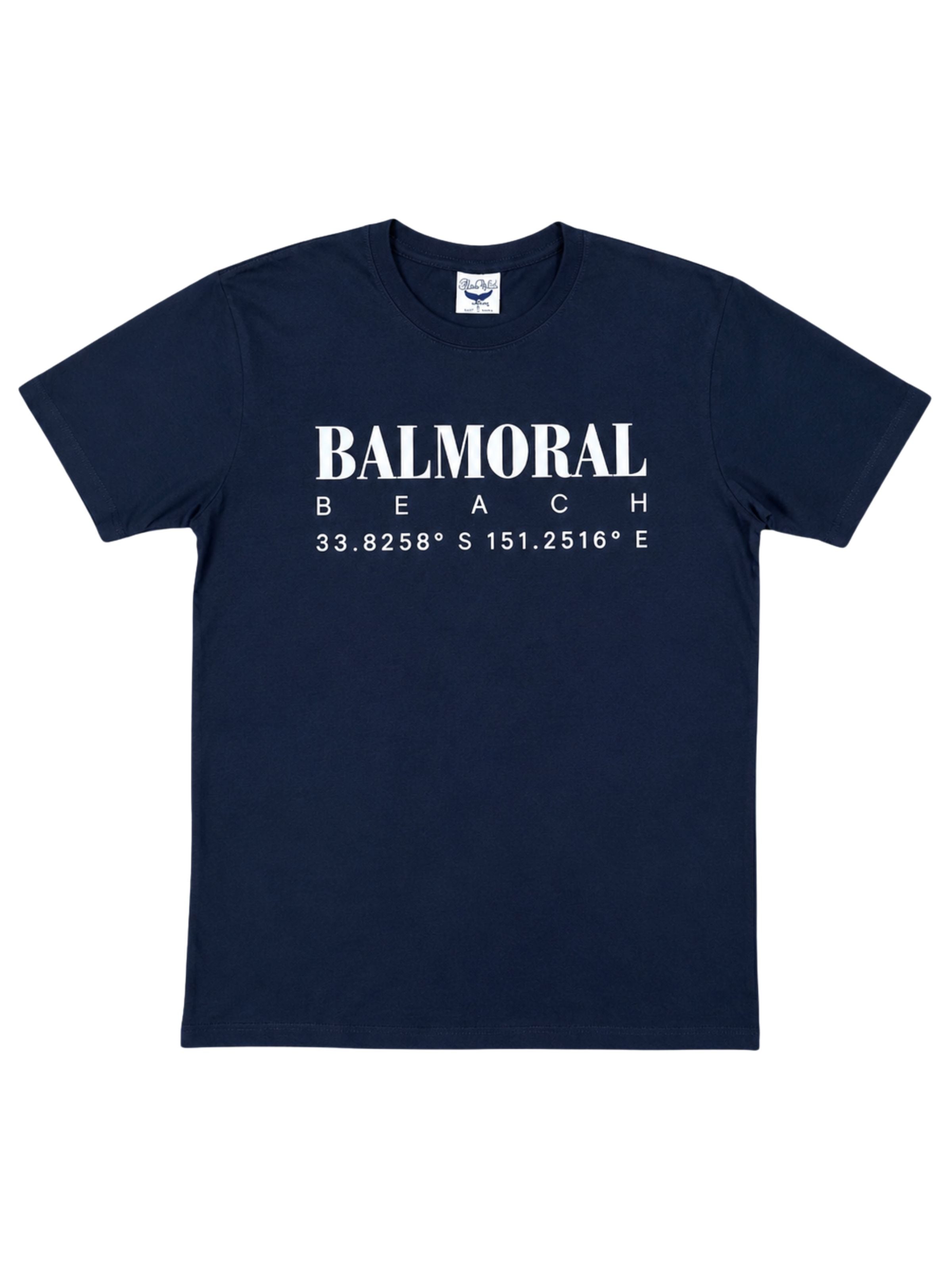 Balmoral Navy Printed T-Shirt