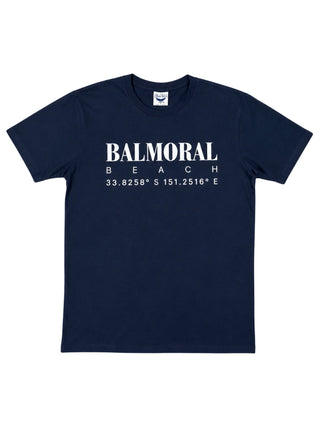 Balmoral Navy Printed T-Shirt
