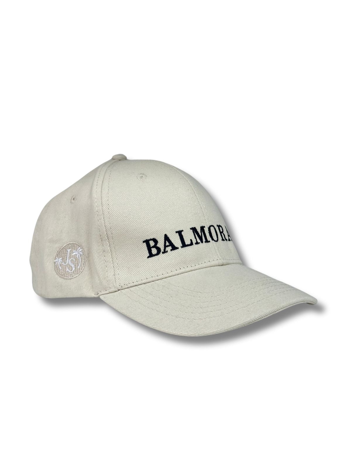 Balmoral Unisex Cotton Cap - Cream