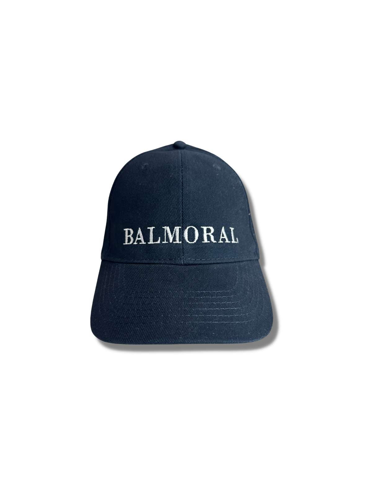 Balmoral Unisex Cotton Cap - Navy