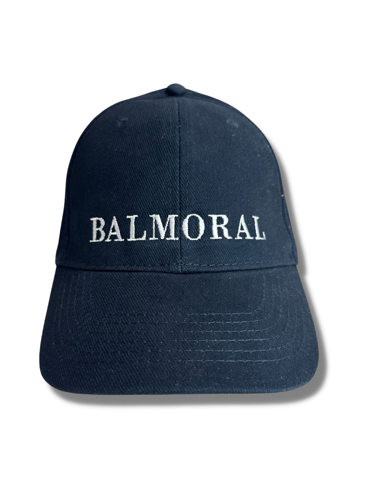 Balmoral Unisex Cotton Cap - Navy