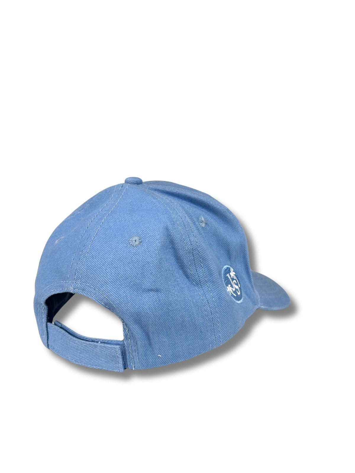 Balmoral Unisex Cotton Cap - Steel Blue