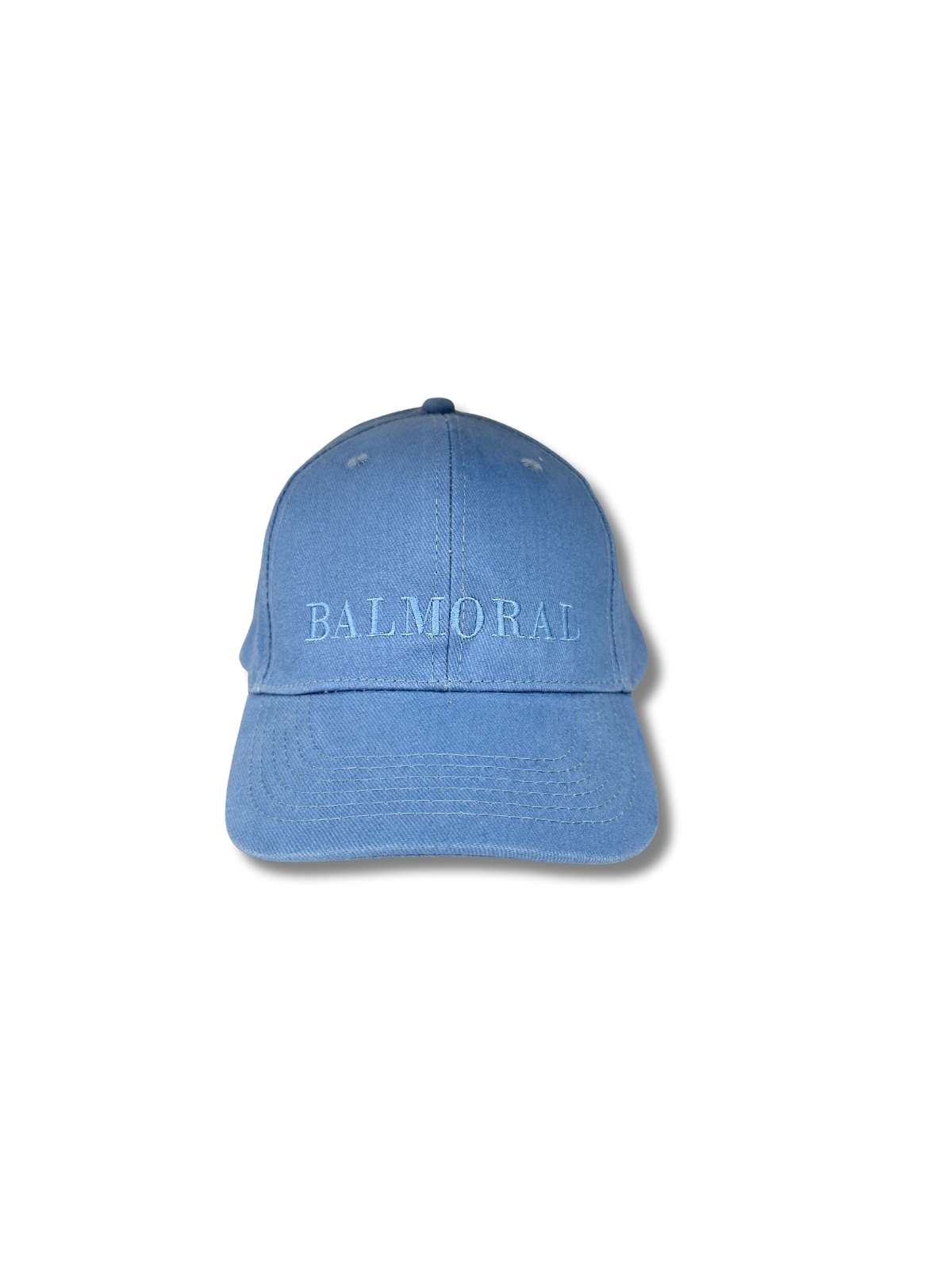 Balmoral Unisex Cotton Cap - Steel Blue